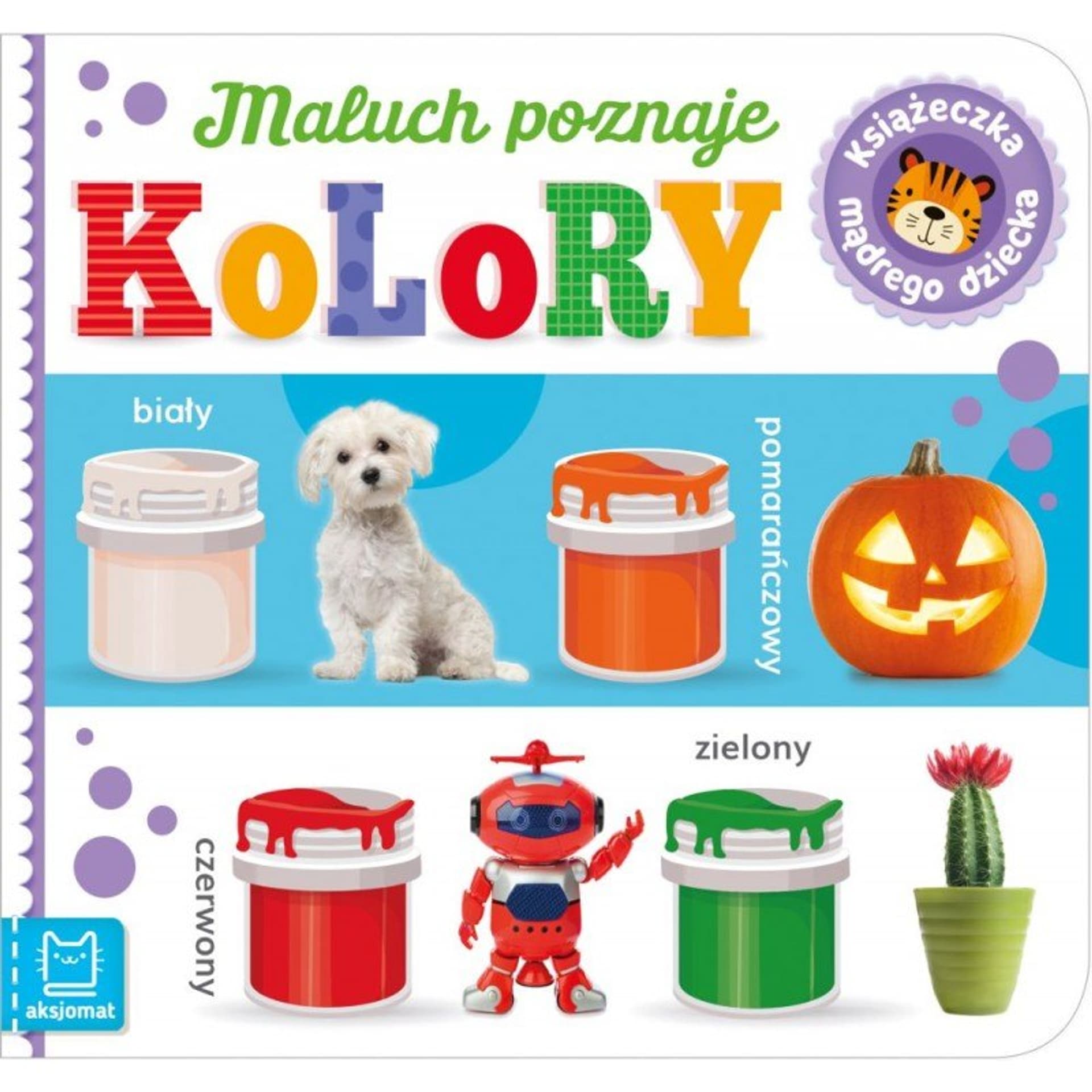 

Maluch poznaje kolory