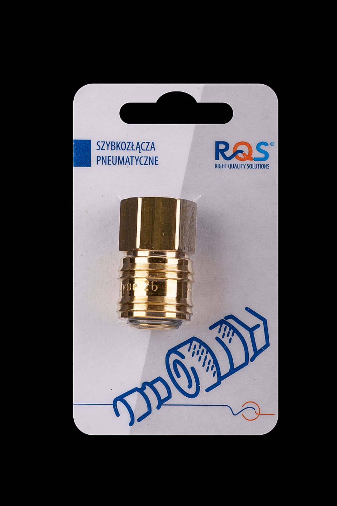 

SZYBKOZŁĄCZE TYP 26 1/4'' GWINT WEWNĘTRZNY RQS