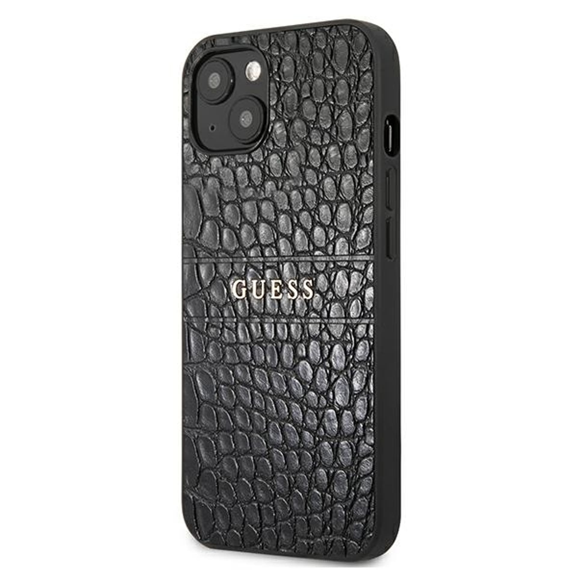 

Guess GUHCP13MPCRBBK iPhone 13 6,1" czarny/black Croco Strap Collection