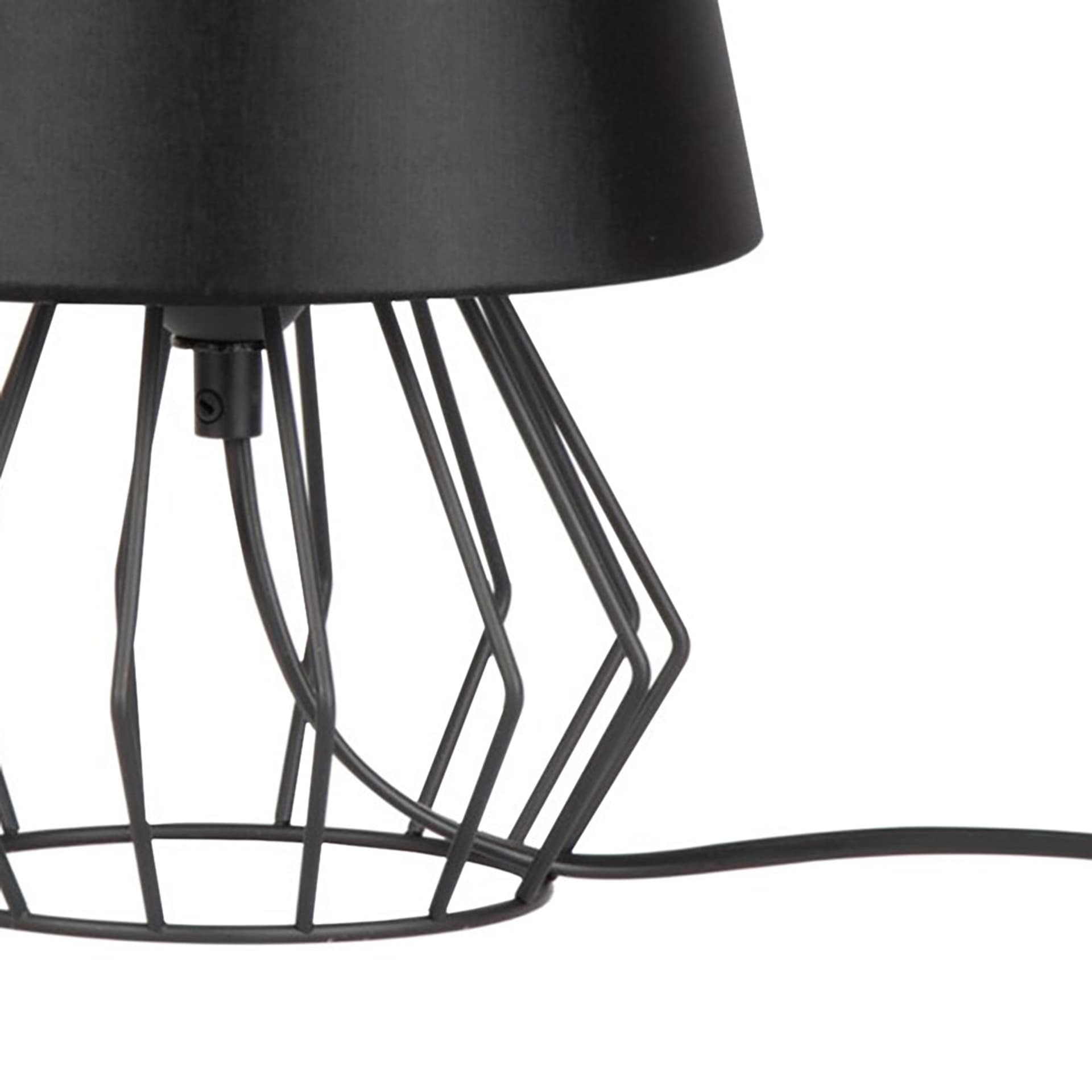 

Merano Lampa Stołowa 1xE27 Max.25W Czarny