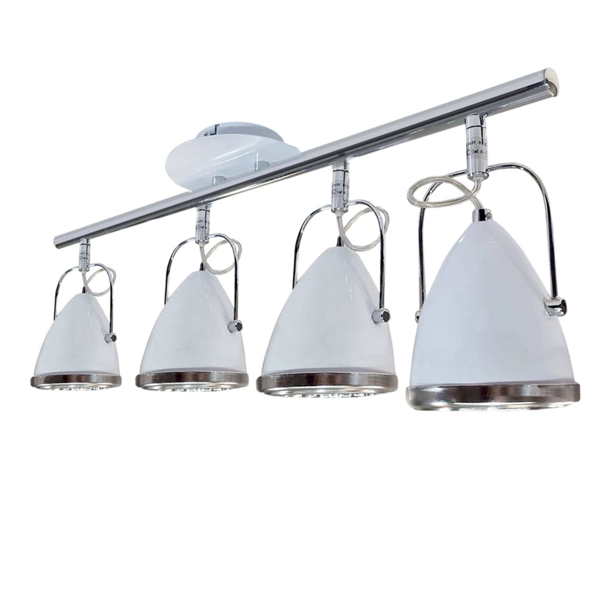 

Oliver Lampa Sufitowa Incl.4xGU10 LED 5,5W Biały/Chrom