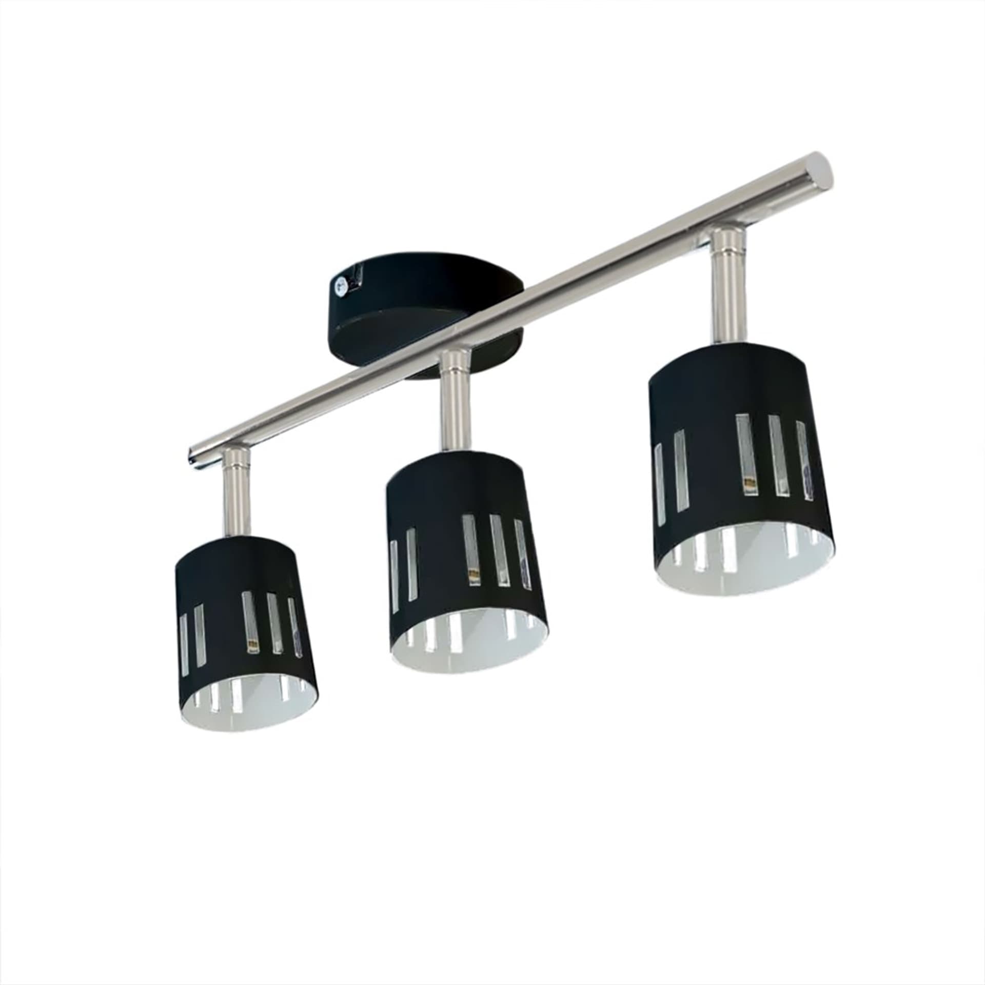 

Ulrika Lampa Sufitowa incl. 3xG9 28W Chrom/Czarny