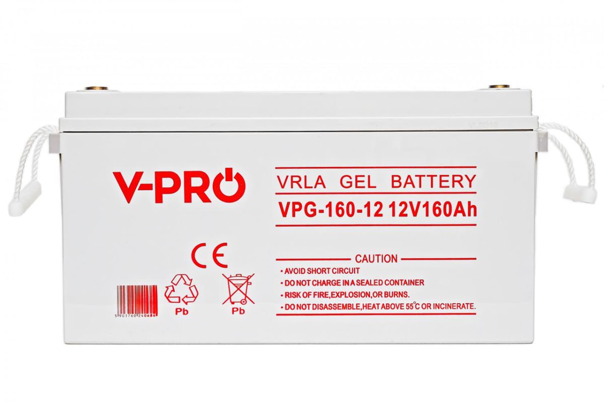 

Akumulator Volt Polska Gel VPRO Solar 12V 160Ah