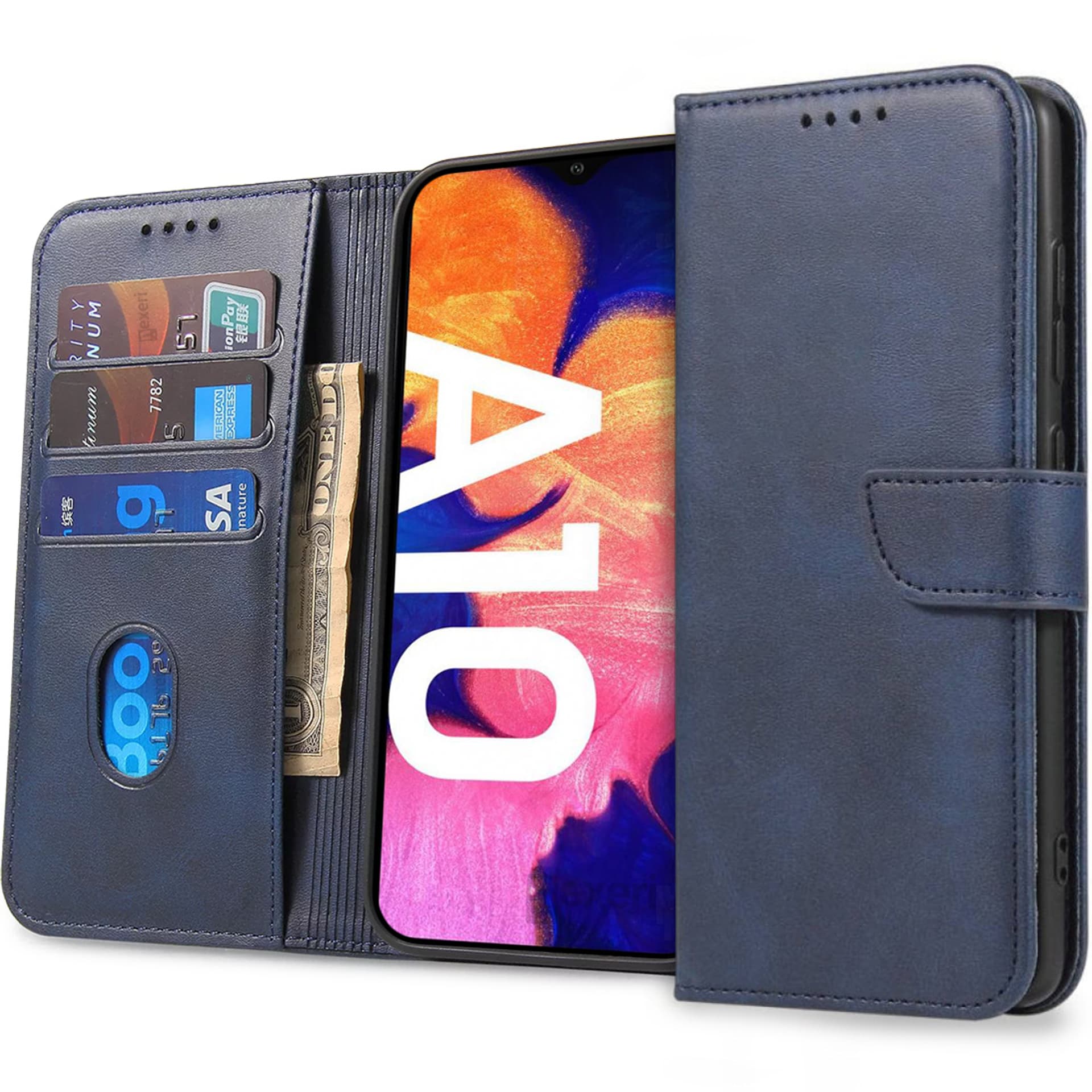

Etui SAMSUNG GALAXY A10 Nexeri Wallet granatowe