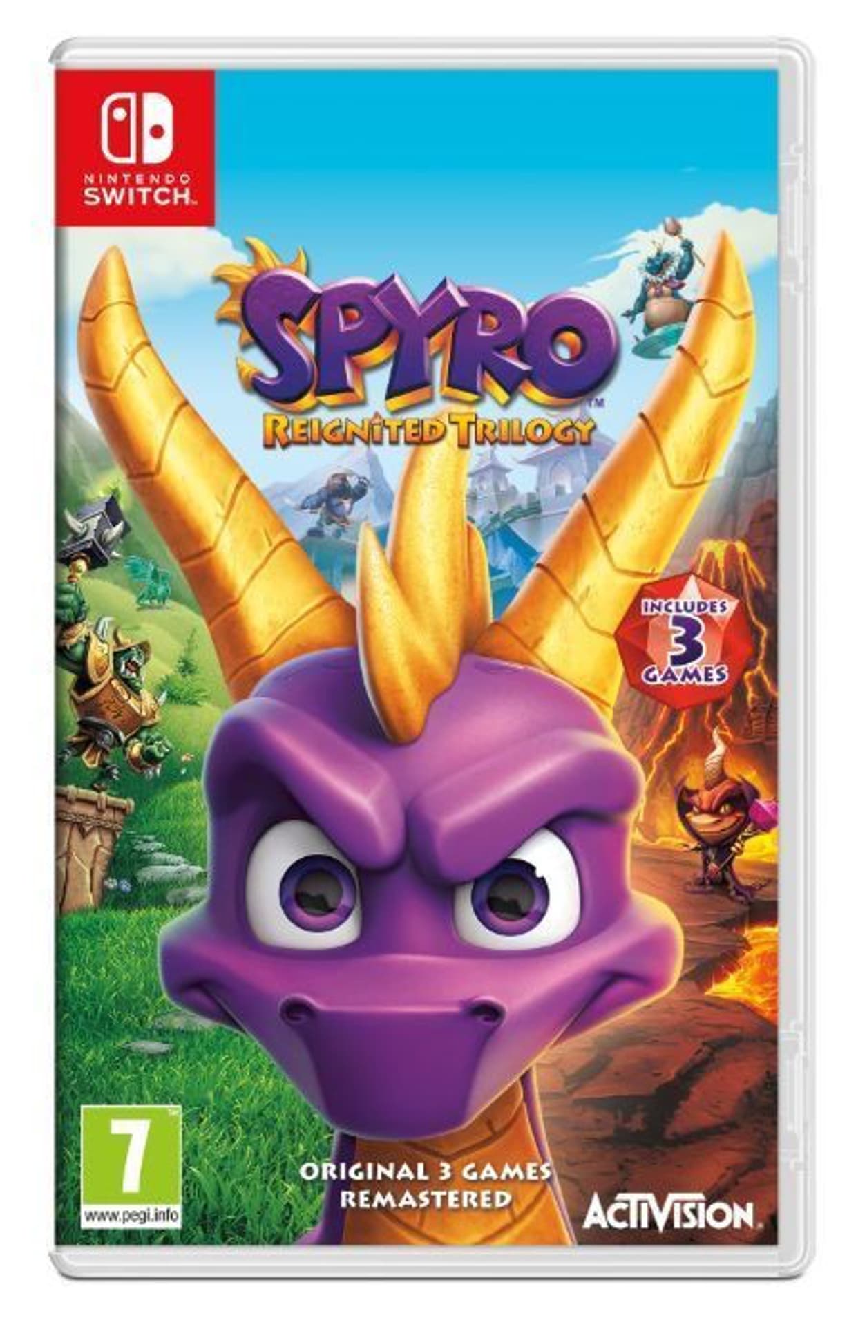 

Gra Nintendo Switch Spyro Reignited Trylogia