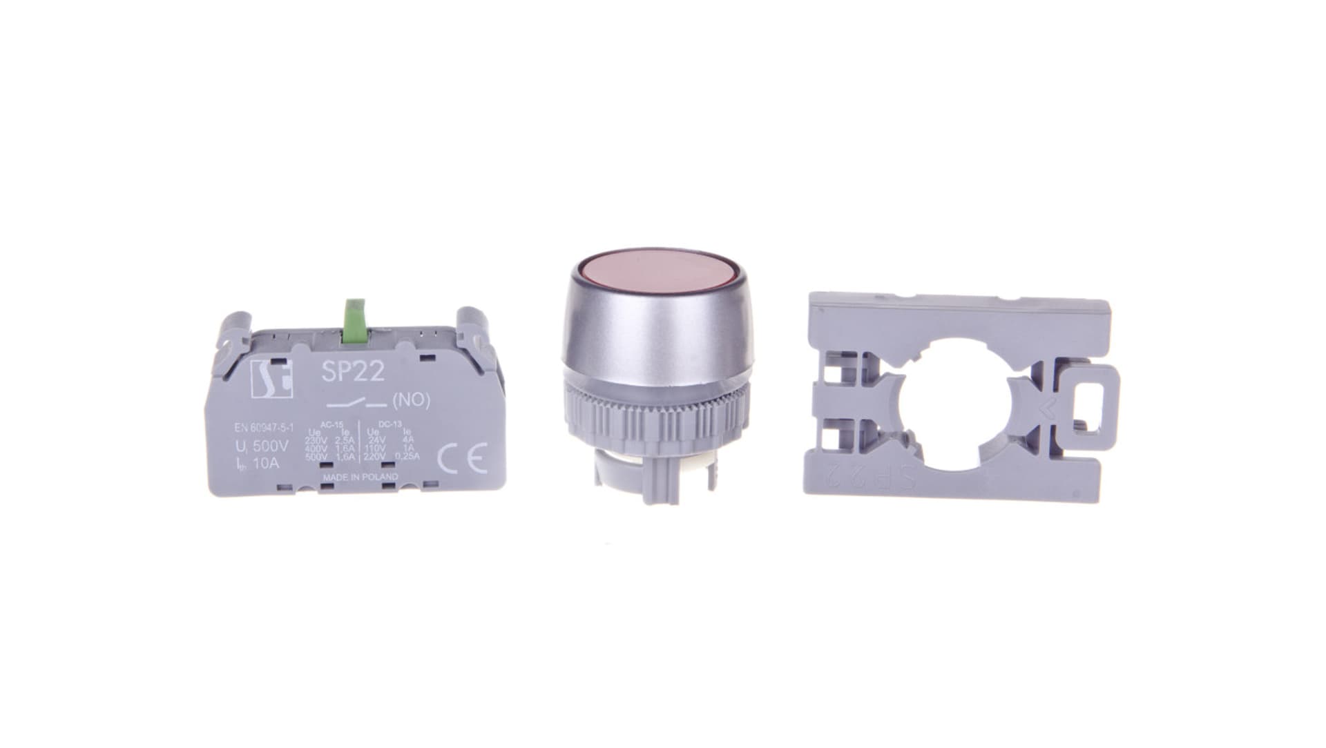 

Przycisk sterowniczy 22mm czerwony z samopowrotem 1Z SP22-KC-10