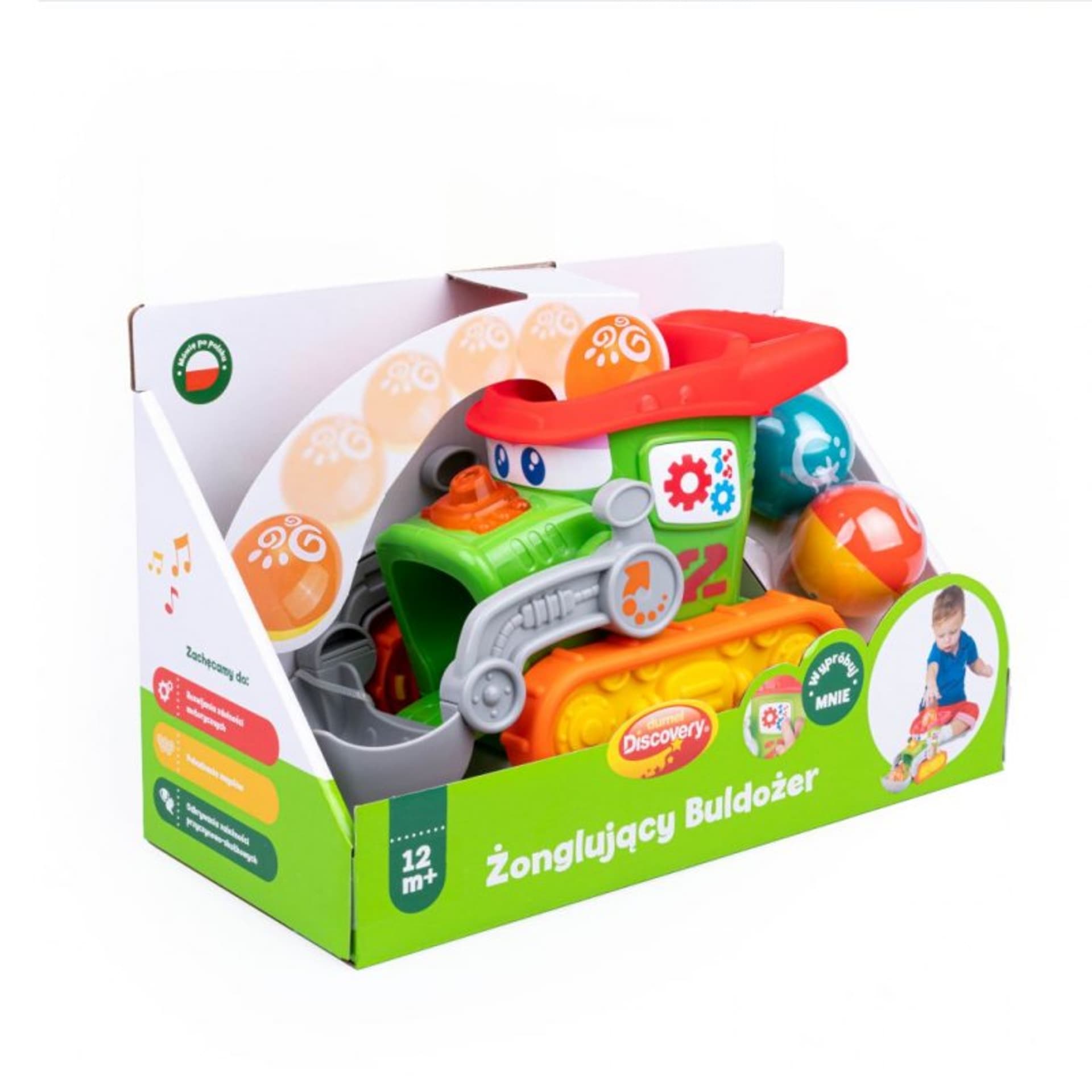 

Żonglujący buldożer