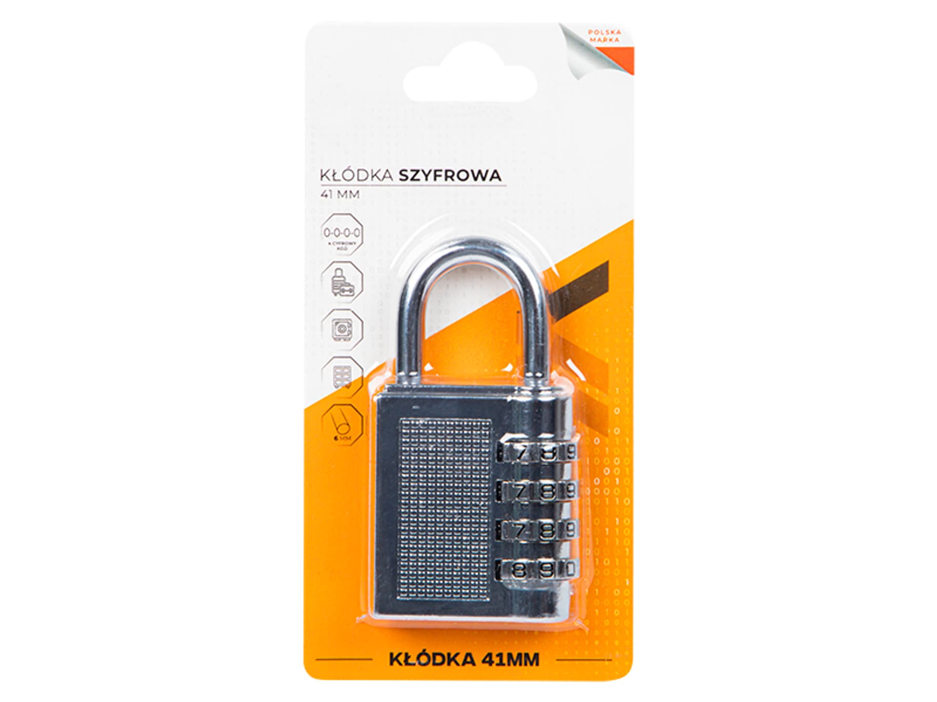 

Kłódka szyfrowa 41mm