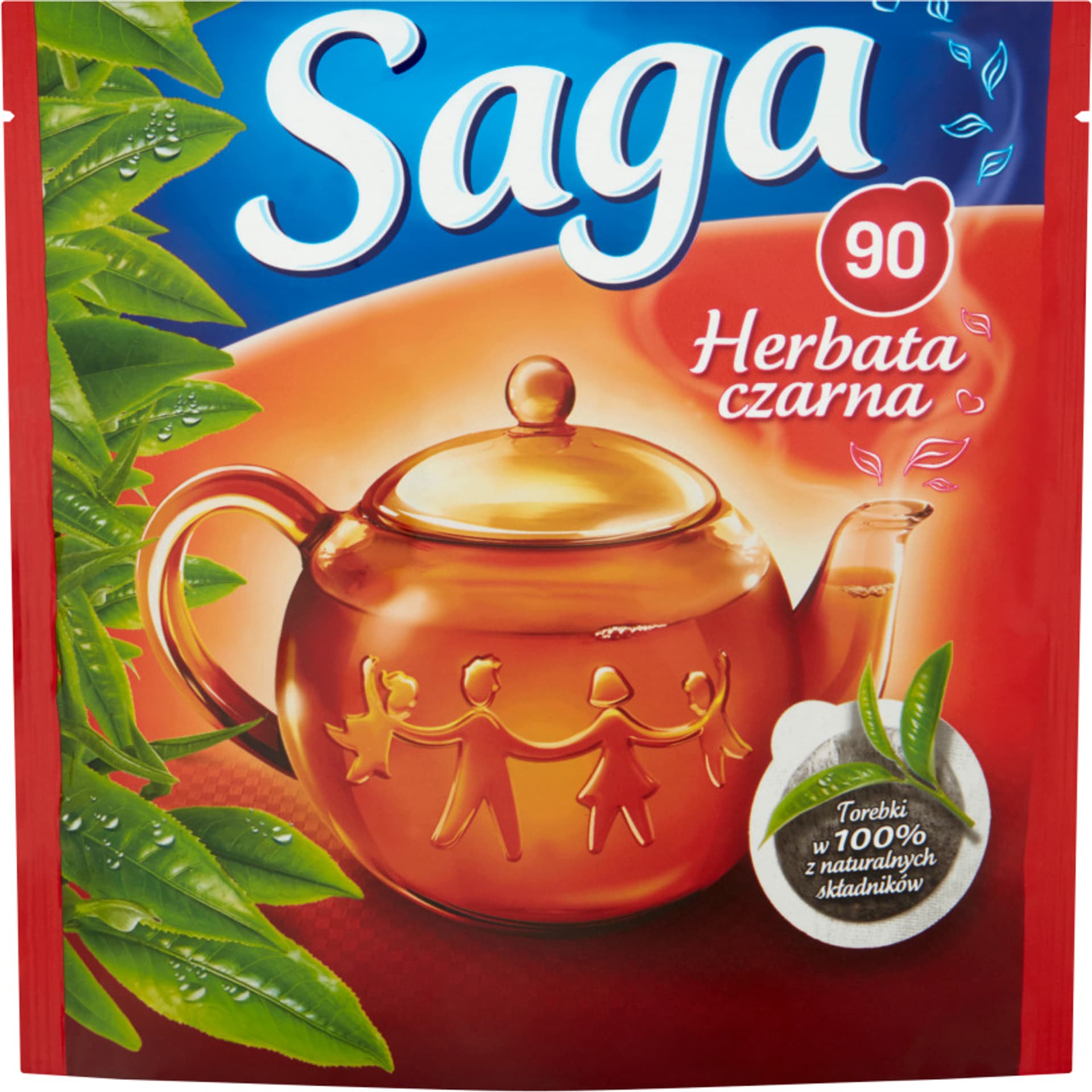 

Herbata SAGA czarna ekspresowa 90 torebek