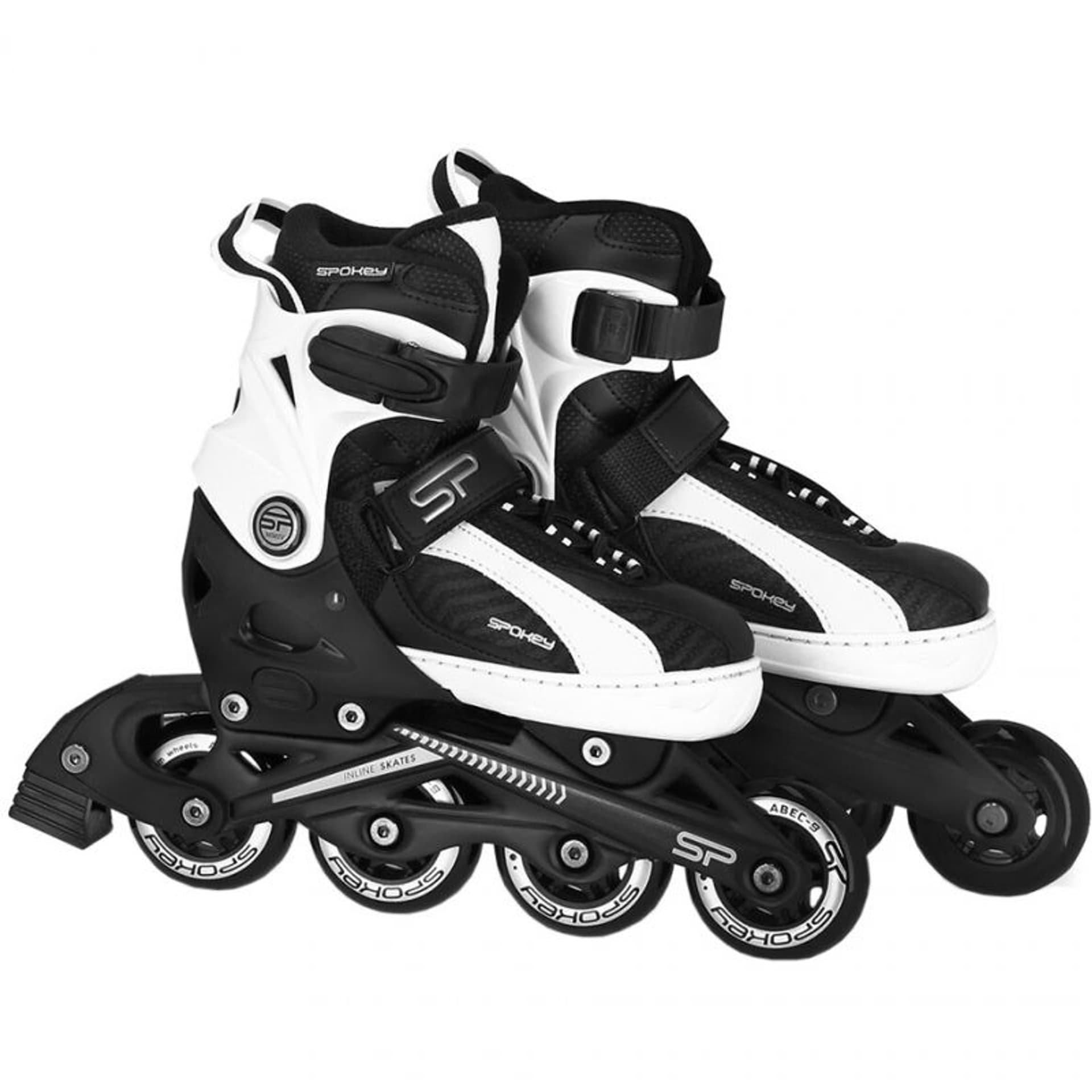 

Łyżworolki Spokey Ori Bk/Wh Jr (kolor Biały. Czarny, rozmiar 33-36)