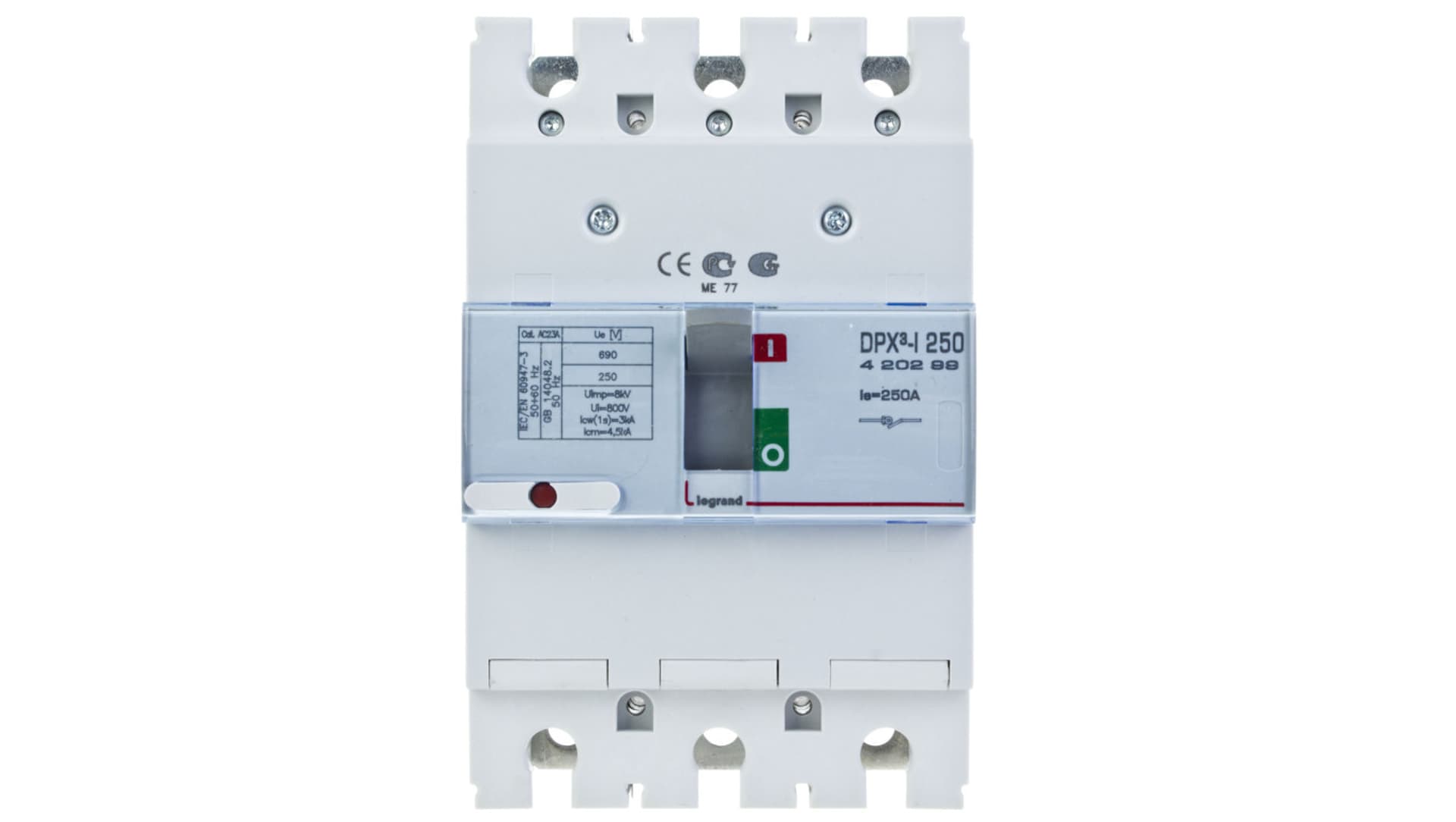 

Rozłącznik mocy 3P 250A DPX3-I 420299