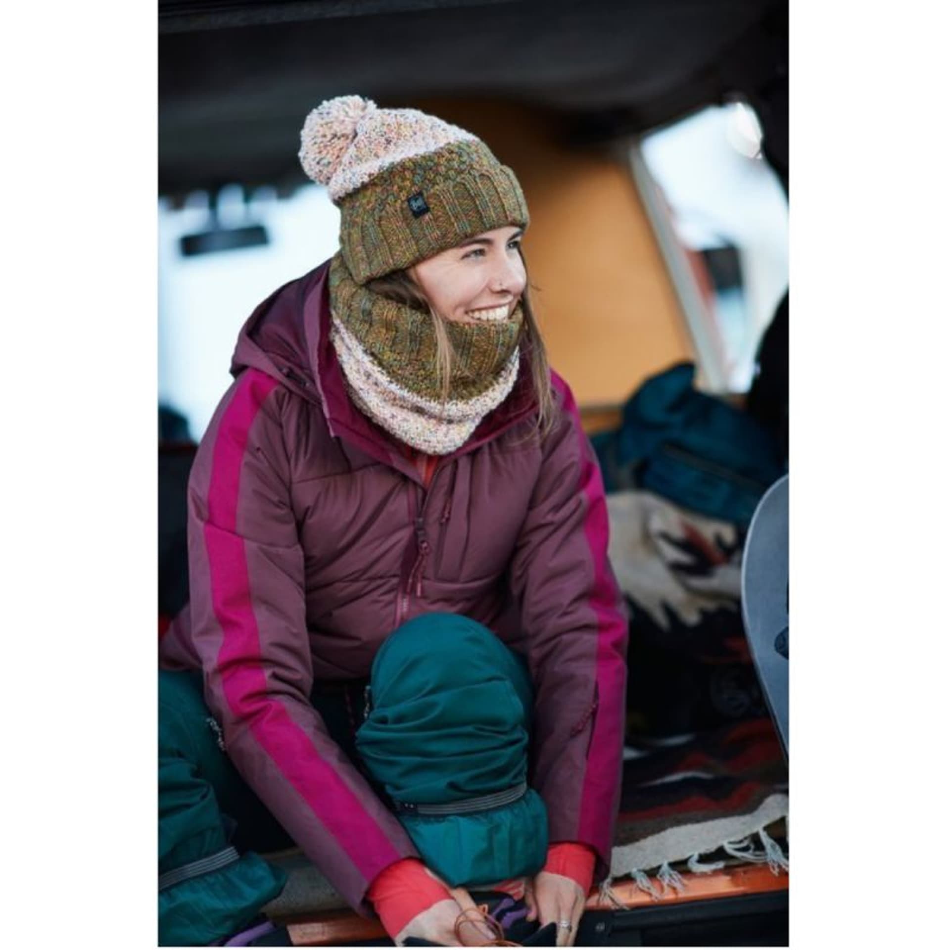 

Komin Buff Janna Knitted Fleece Neckwamer (kolor Różowy, rozmiar, Kolor różowy/rozmiar one size