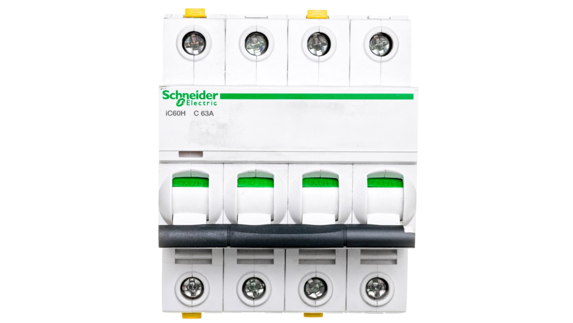 

Wyłącznik nadprądowy 4P C 63A 10kA AC iC60H-C63-4 A9F07463