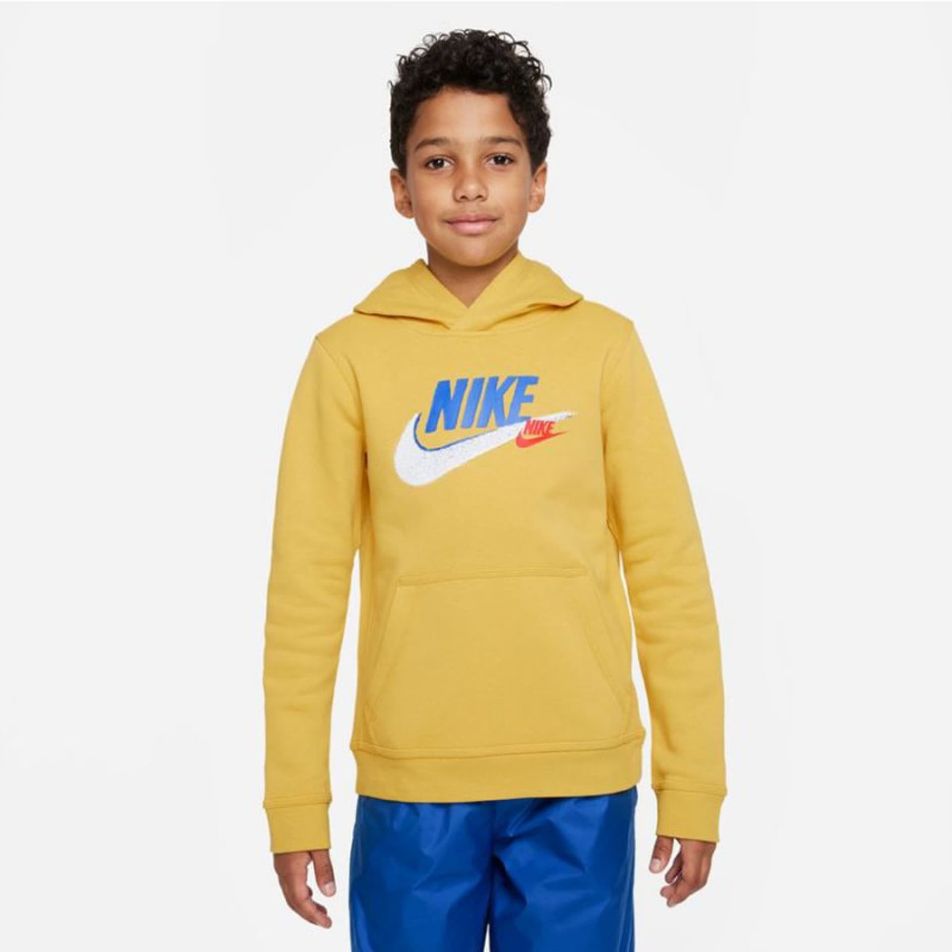 

Bluza Nike Sportswear SI Fleece PO Hoody Jr FD1197 (kolor Żółty, rozmiar L (147-158))