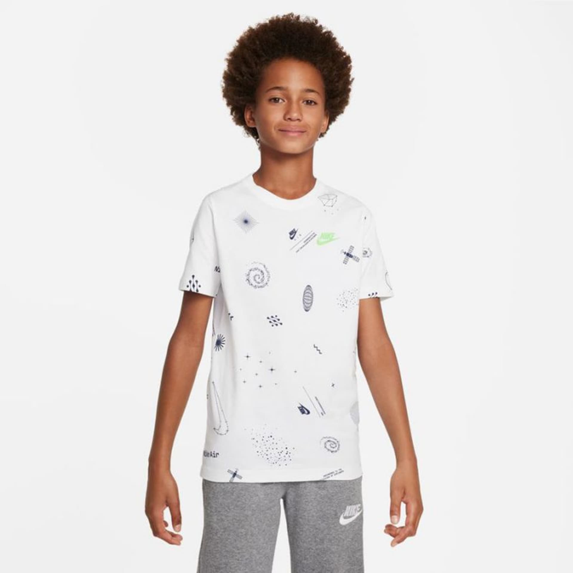 

Koszulka Nike Sportswear Jr DX9513 (kolor Biały, rozmiar M (137-147))