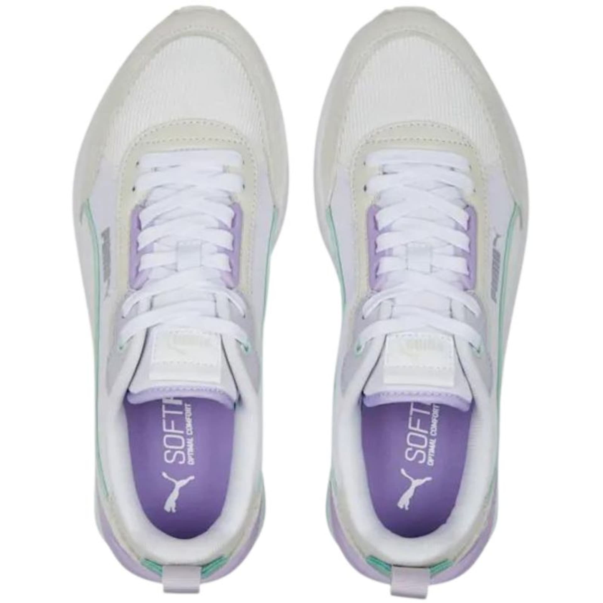 

Buty Puma R22 W 383462 (kolor Biały. Beżowy/Kremowy. Fioletowy, rozmiar 39)