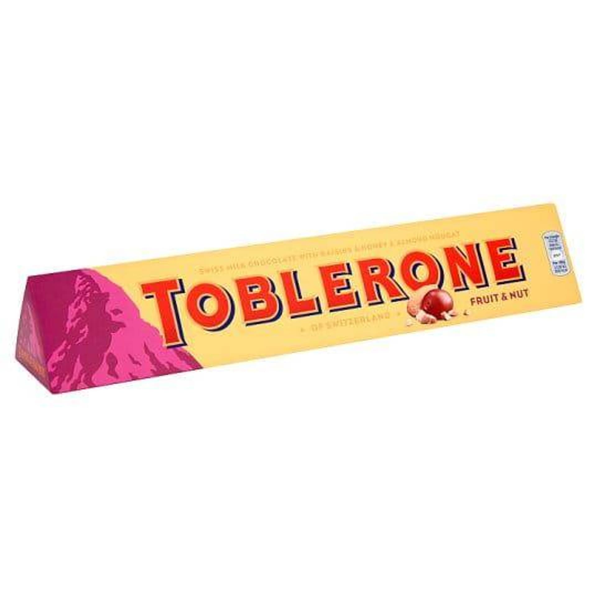 

Toblerone Fruit & Nut 100 g