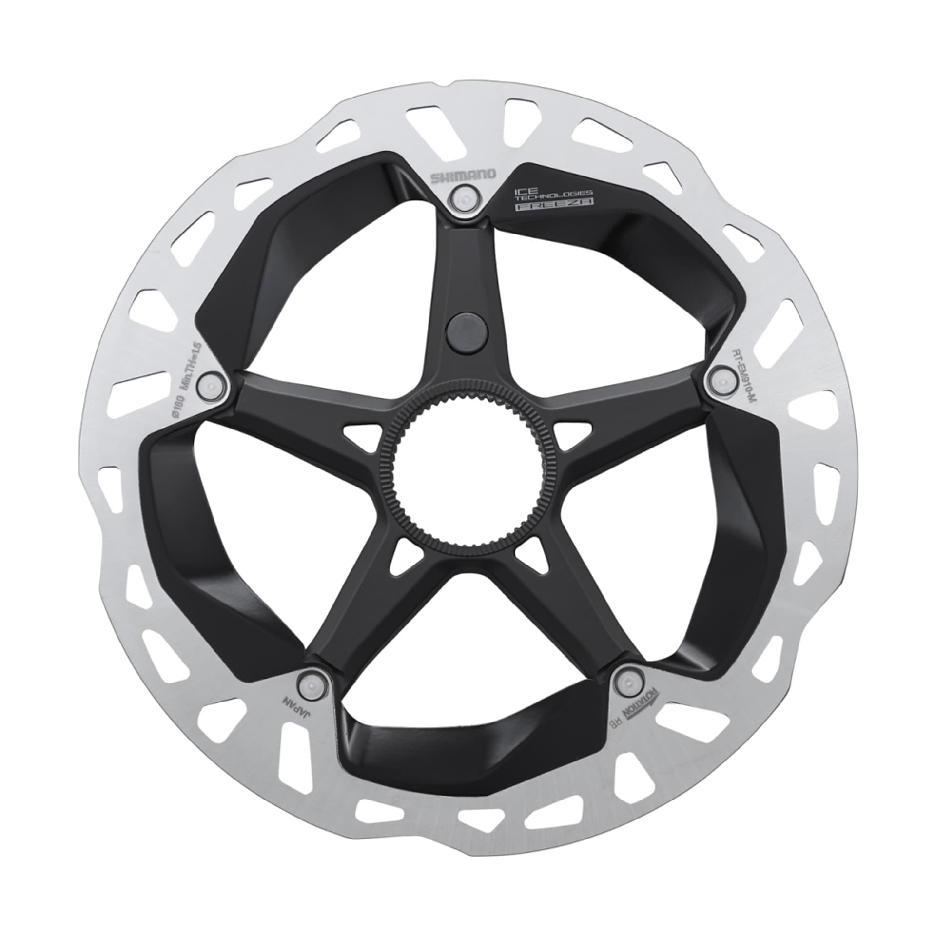 

Tarcza hamulcowa Shimano XTR RT-EM910 180mm CL z czujnikiem prędkości