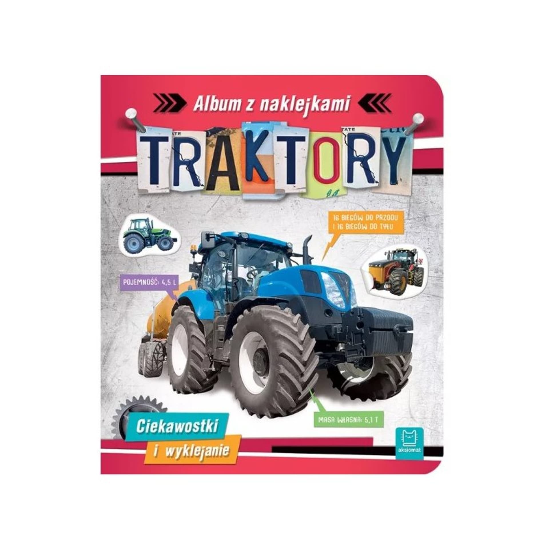 

Traktory album z naklejkami