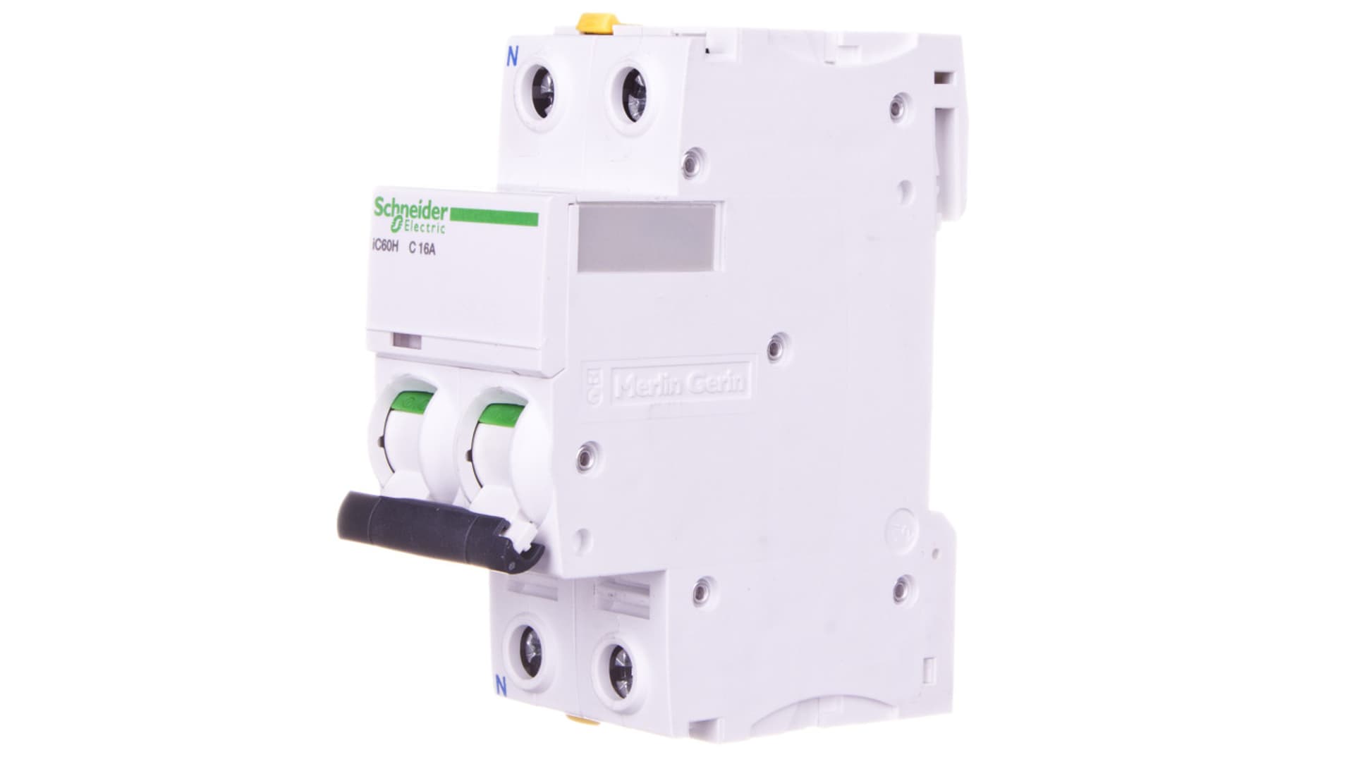 

Wyłącznik nadprądowy 1P+N C 16A 10kA AC iC60H-C16-1N A9F07616