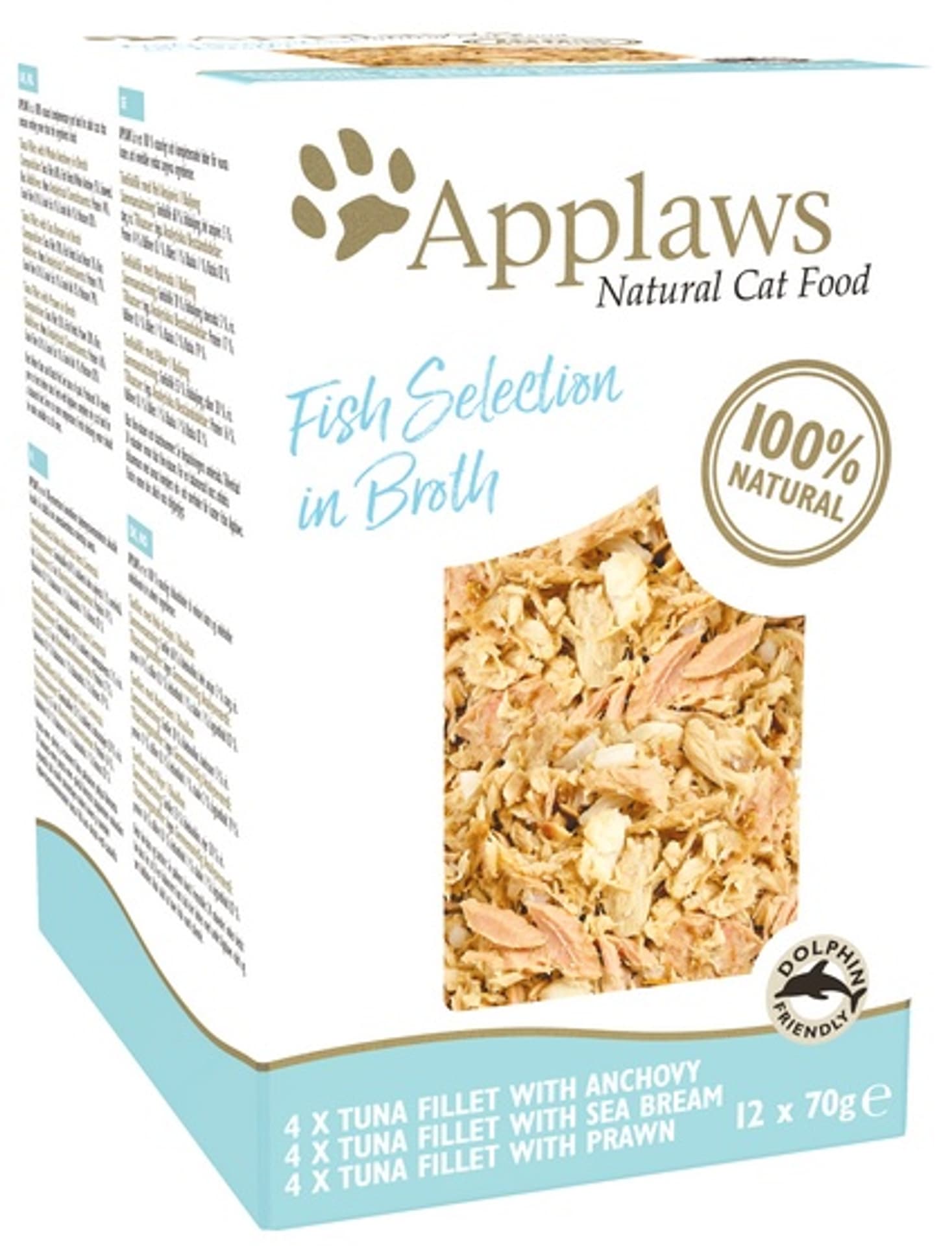 

Applaws saszetki dla kota Fish Selection Multi Pack 12x70g