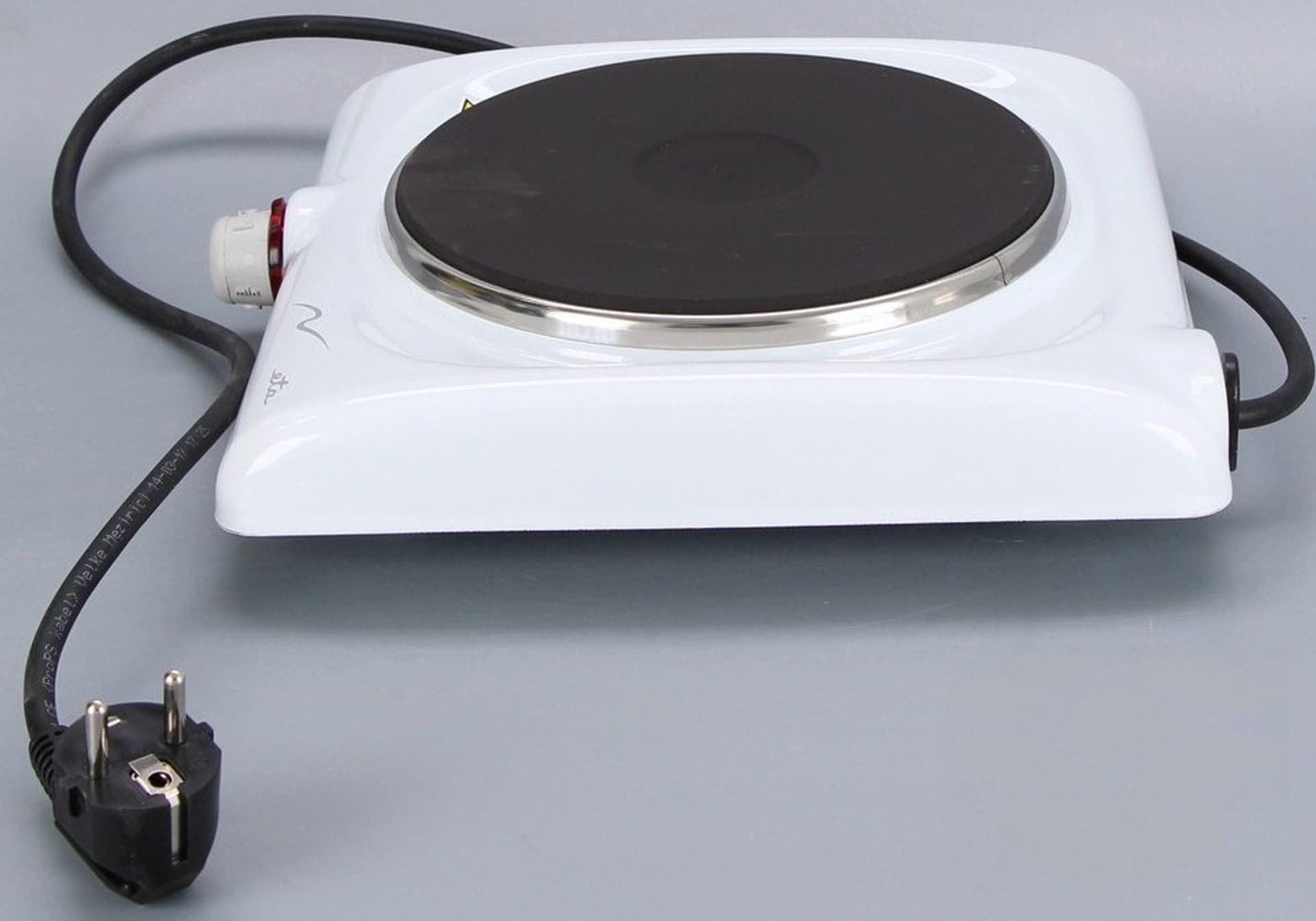 

ETA Hob ETA310990010 Number of burners/cooking zones 1, Mechanical, White, Electric