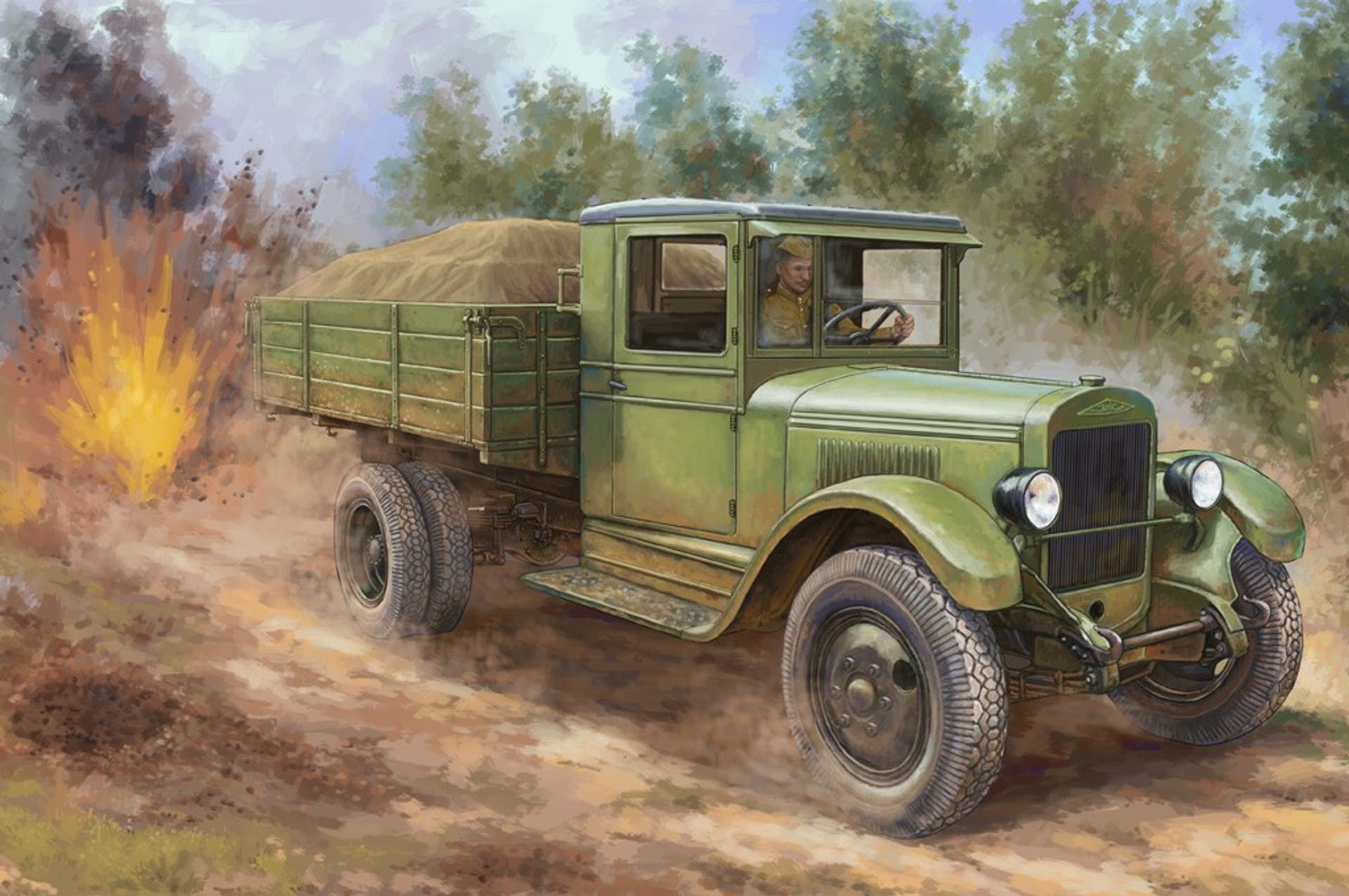 

Russian ZIS-5 Truck