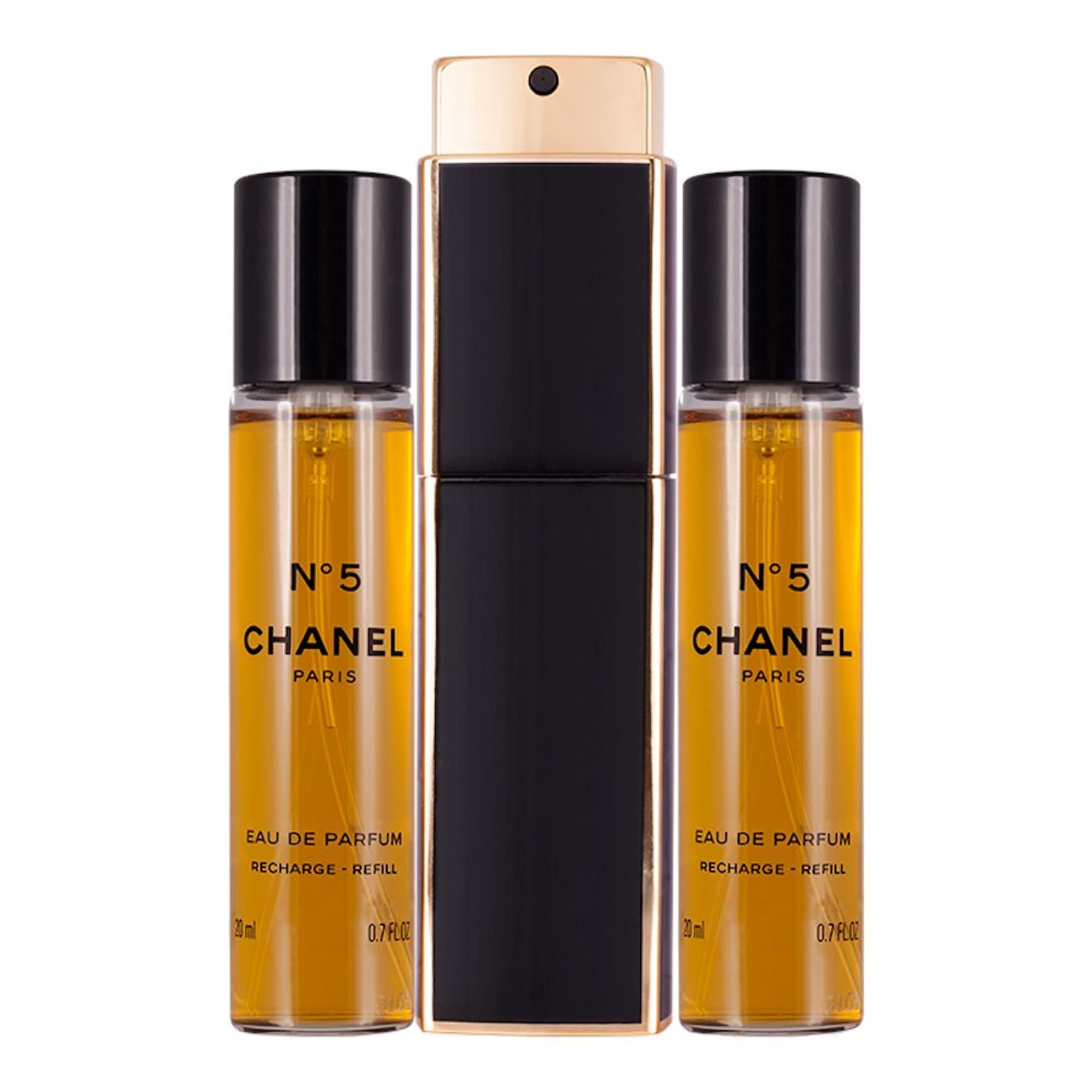 

Chanel No.5 3x 20ml Twist and Spray EDP 20ml (W)