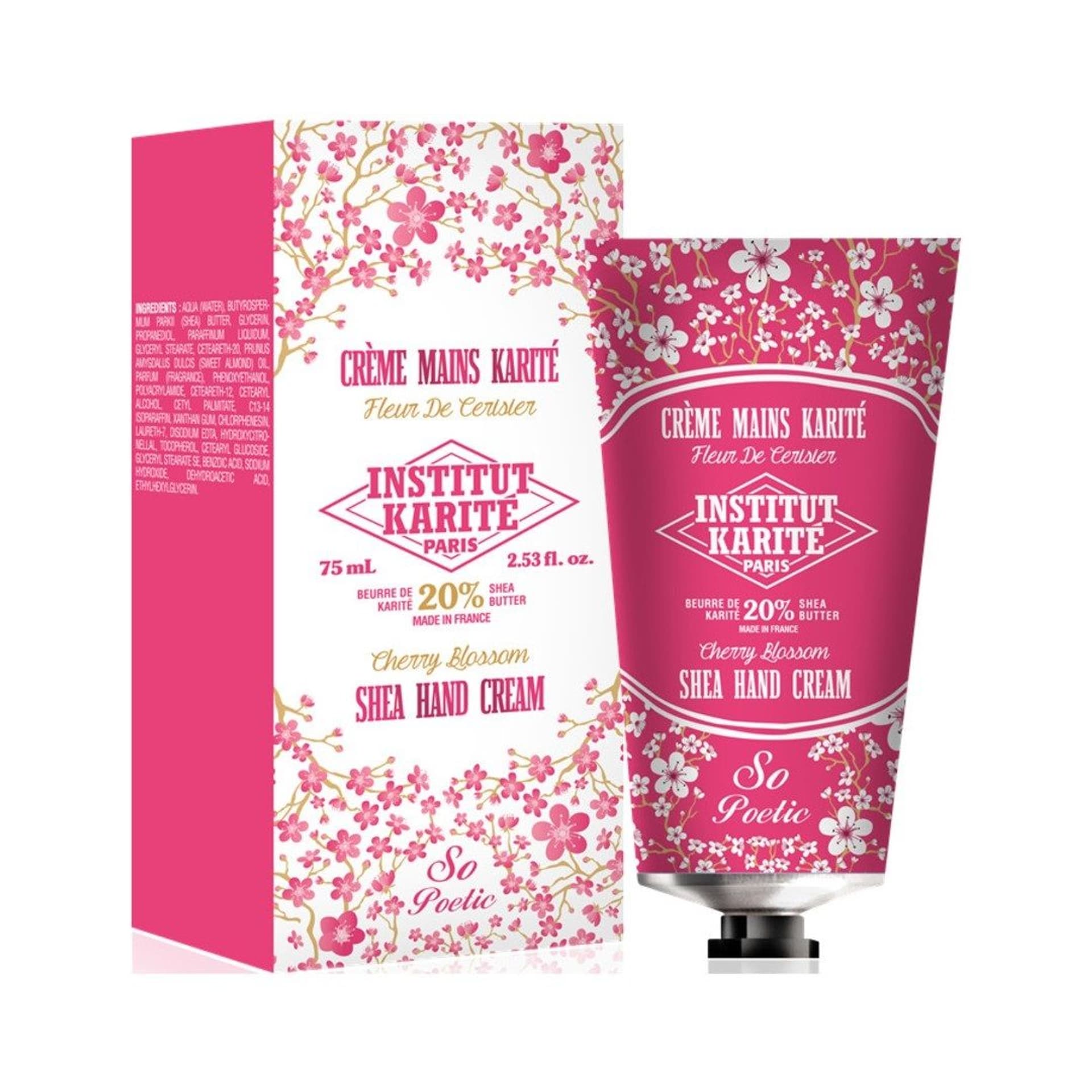 

Institut Karite Cherry Blossom Shea Hand Cream Krem do rąk 75ml (W)