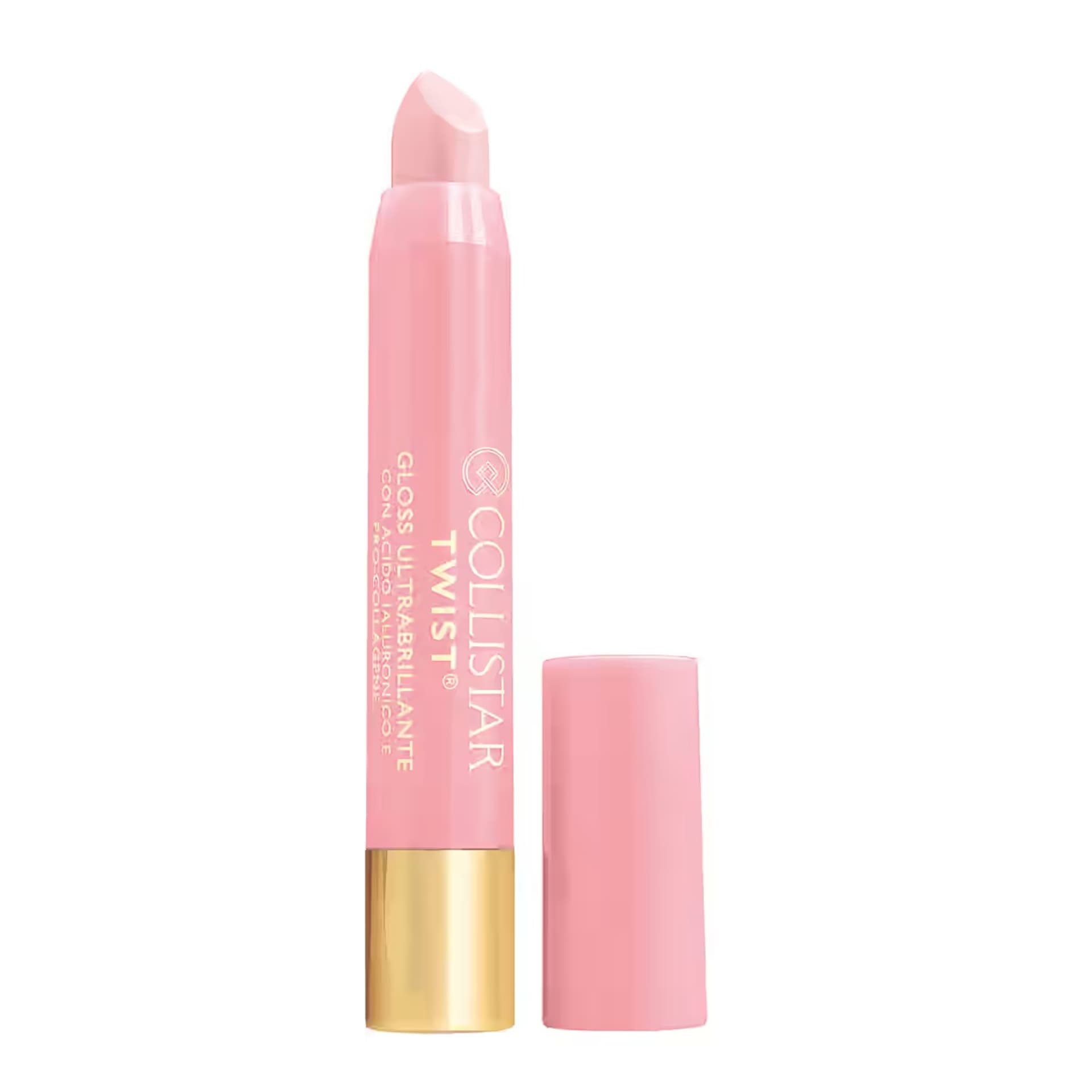 

Collistar Twist Ultra Shiny Gloss With Hyaluronic Acid błyszczyk z kwasem hialuronowym 201 Perla Transparente 5.5ml