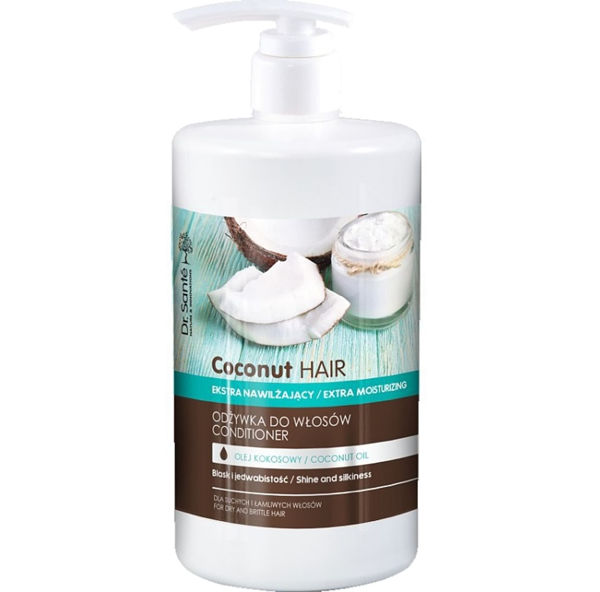 

Dr. Sante Coconut Hair Conditioner odżywka ekstra nawilżająca z olejem kokosowym dla suchych i łamliwych włosów 1000ml