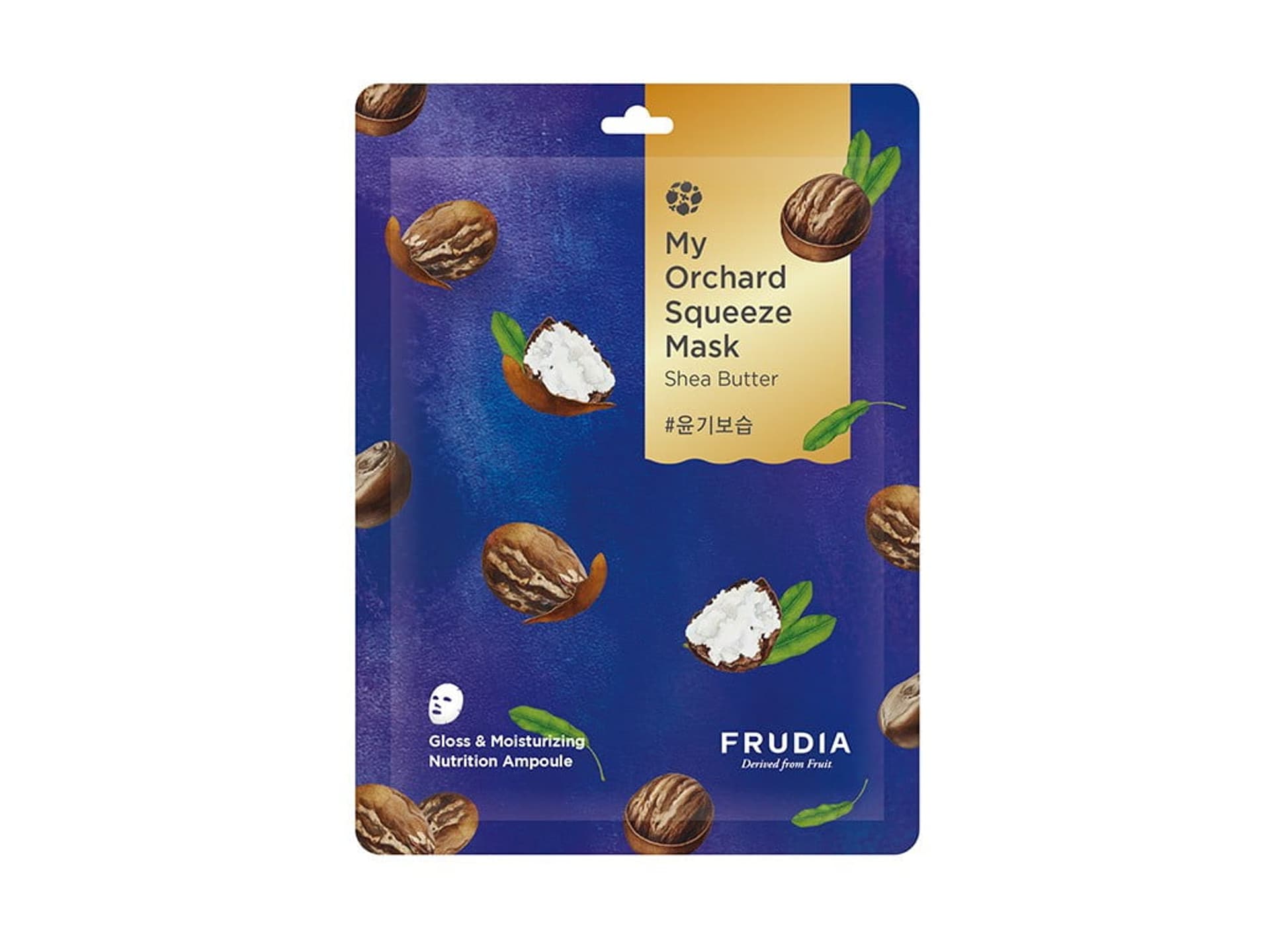 

Frudia My Orchard Squeeze Mask Shea Butter nawadniająco-rozświetlająca maseczka w płachcie 20ml