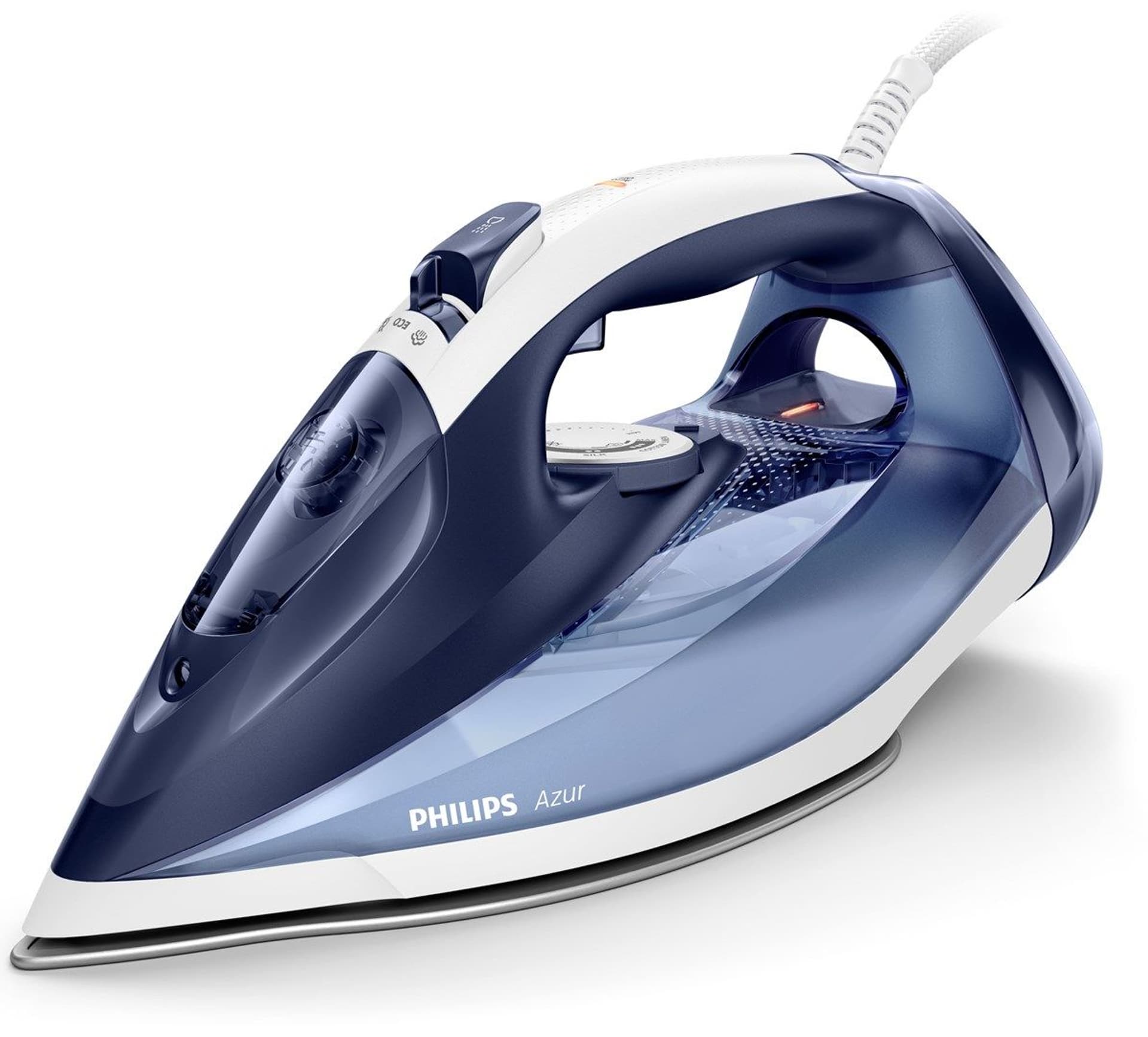 

Żelazko parowe Philips Azur GC4556/20 (2500W; kolor niebieski)