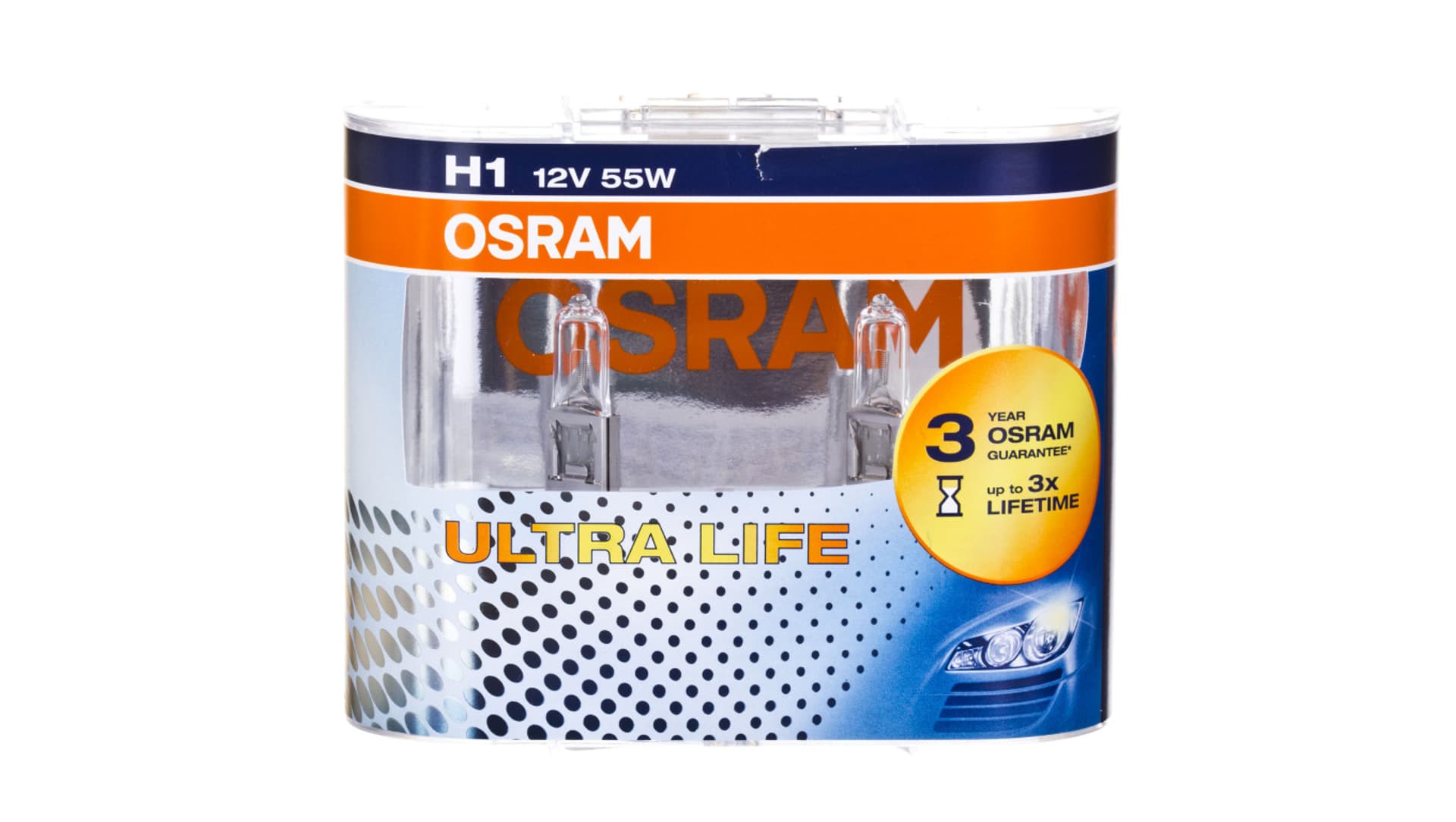 

Żarówka samochodowa H1 55W ULTRA LIFE 64150ULT-HCB 4052899425187