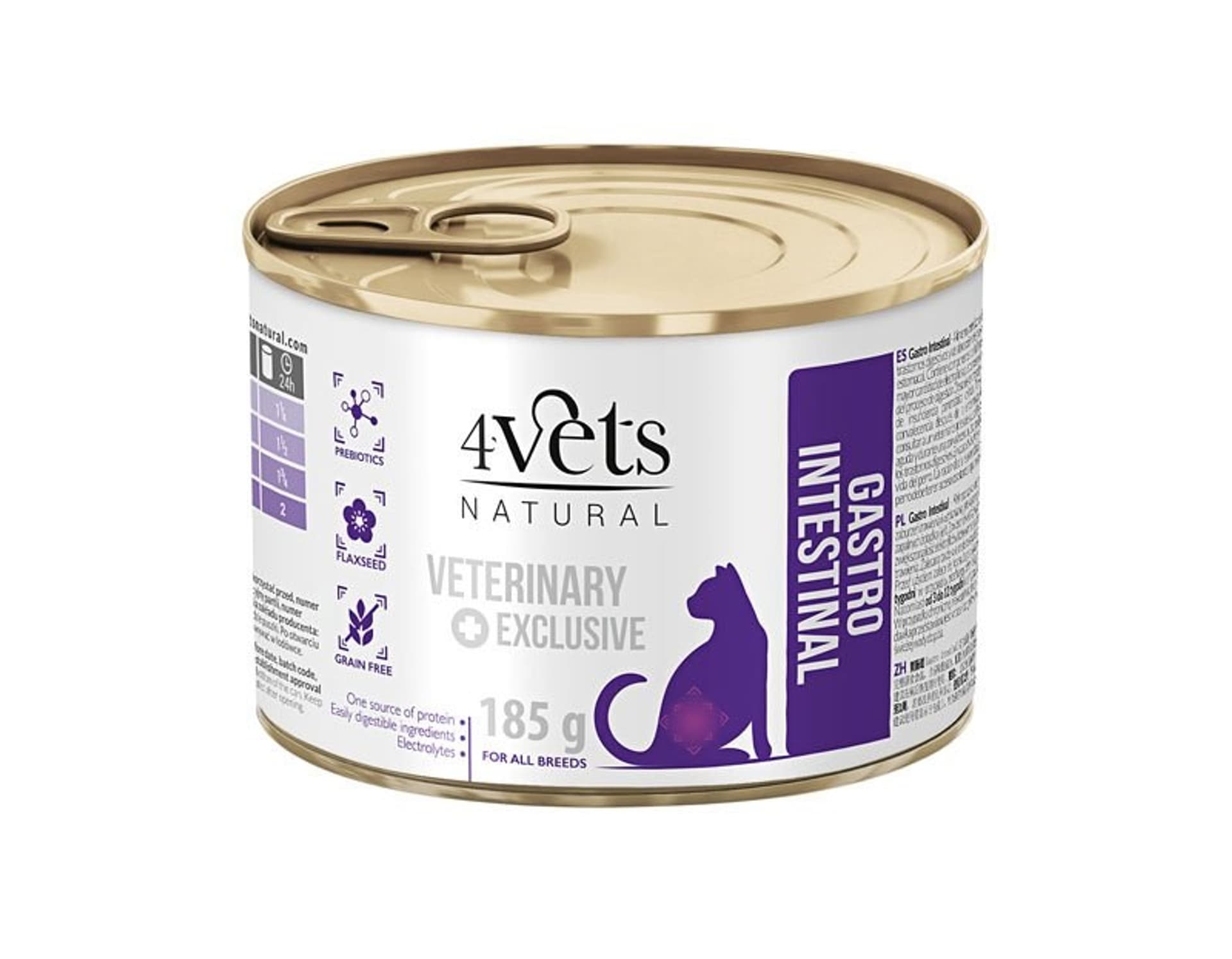 

4VETS NATURAL - Gastro Intenstinal Cat 185g