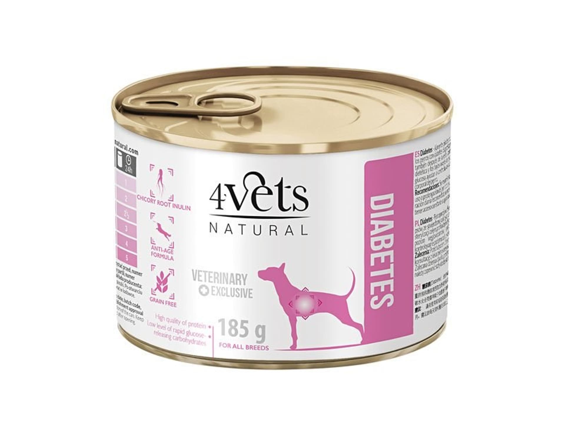 

4VETS NATURAL - Diabets Dog 185g