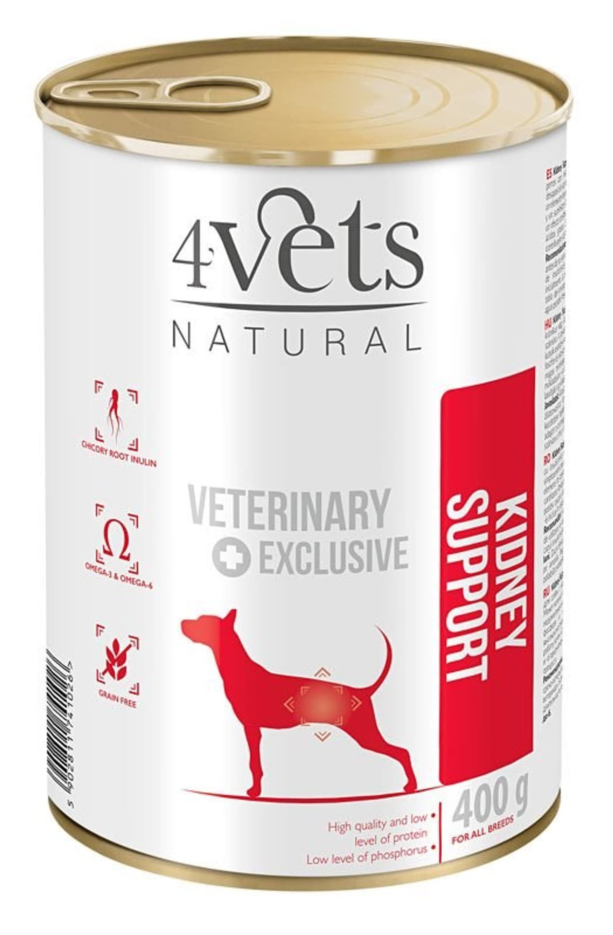 

4VETS NATURAL - Kidney Support Dog 400g
