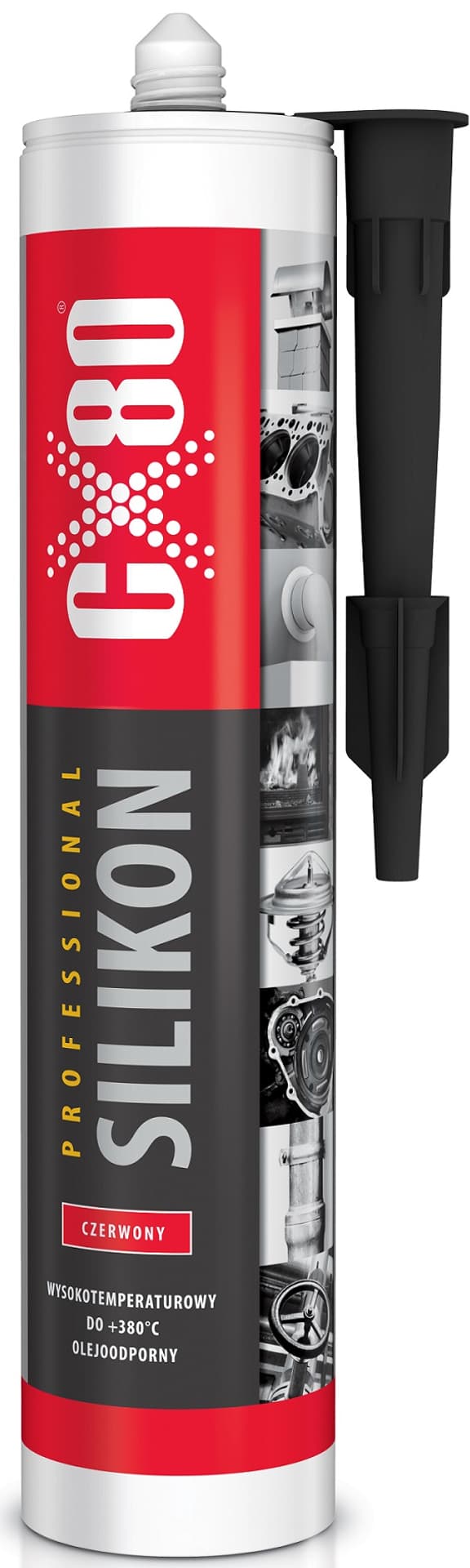 

SLIKON PROFESSIONAL CZERWONY WYSOKOTEMPERATUROWY 310ML