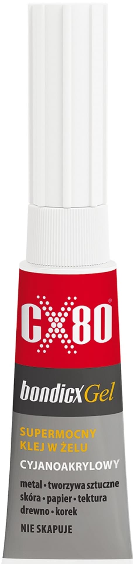 

KLEJ CYJANOAKRYLOWY BONDICX GEL 3G