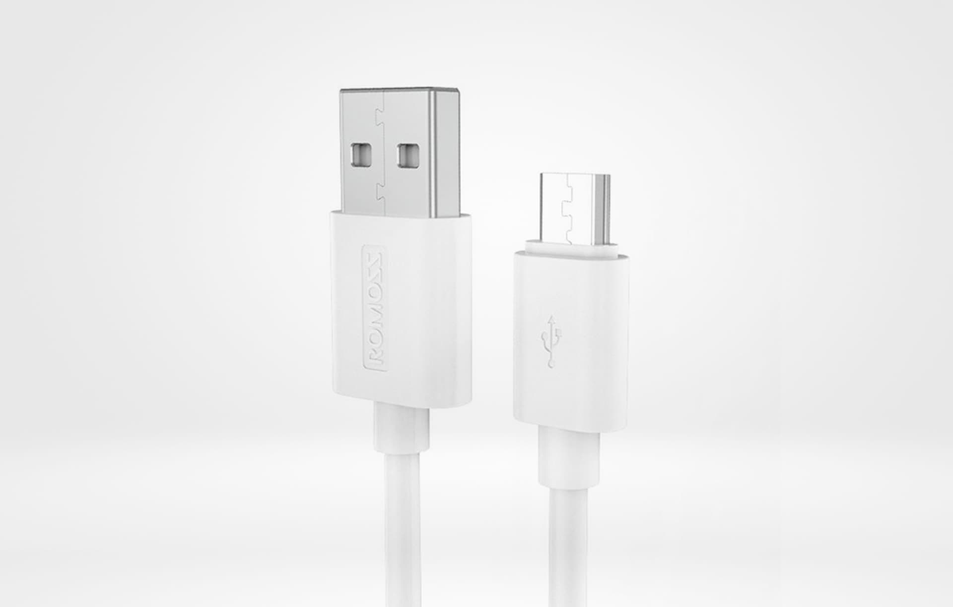 

Kabel USB do Micro USB Romoss CB-5 2.1A, 1m (szary)