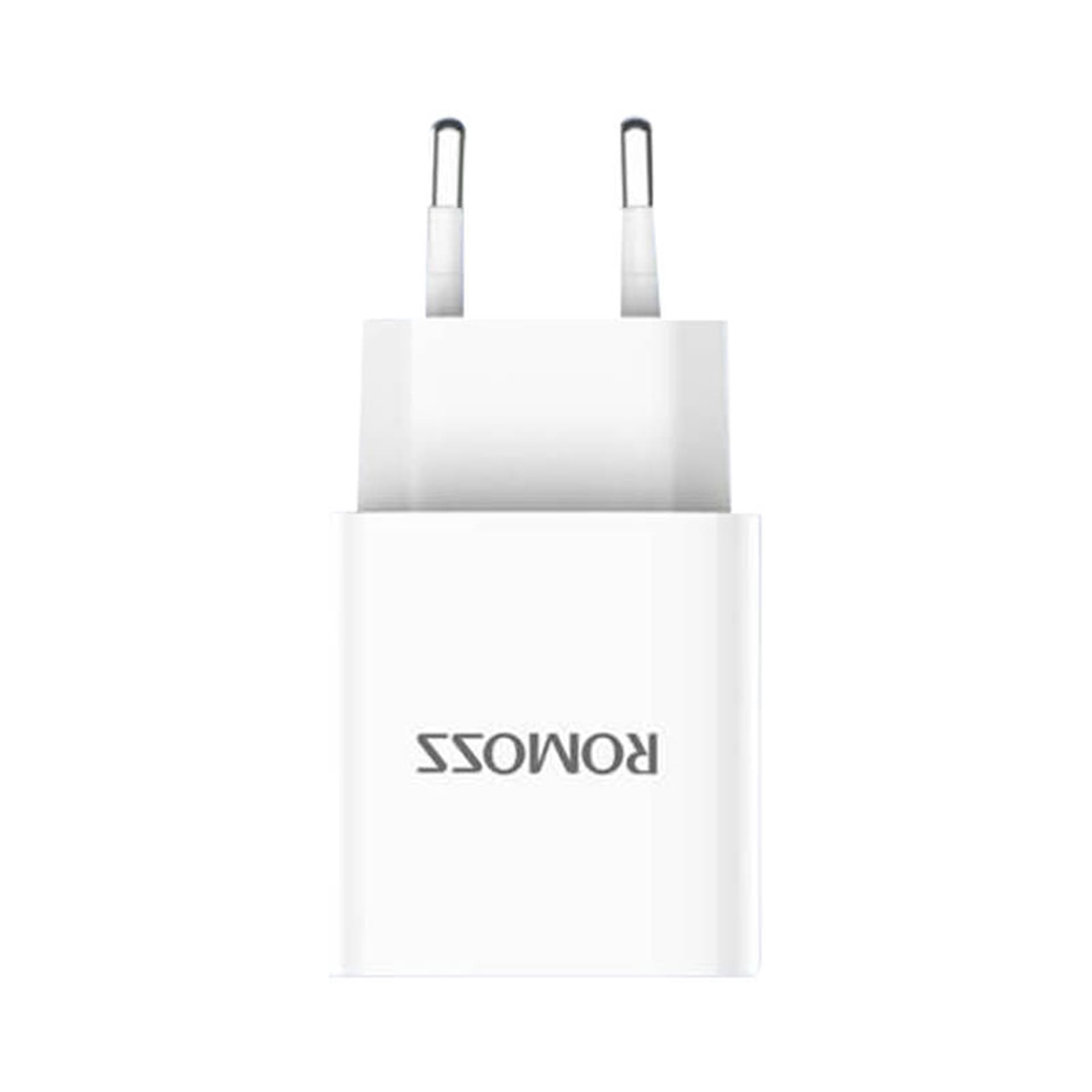 

Ładowarka sieciowa Romoss AC20T, USB + USB-C, 20W (biała)