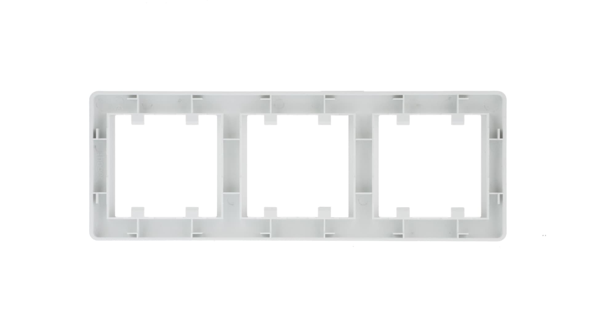 

LUMINA2 Ramka potrójna pionowa biała WL5130