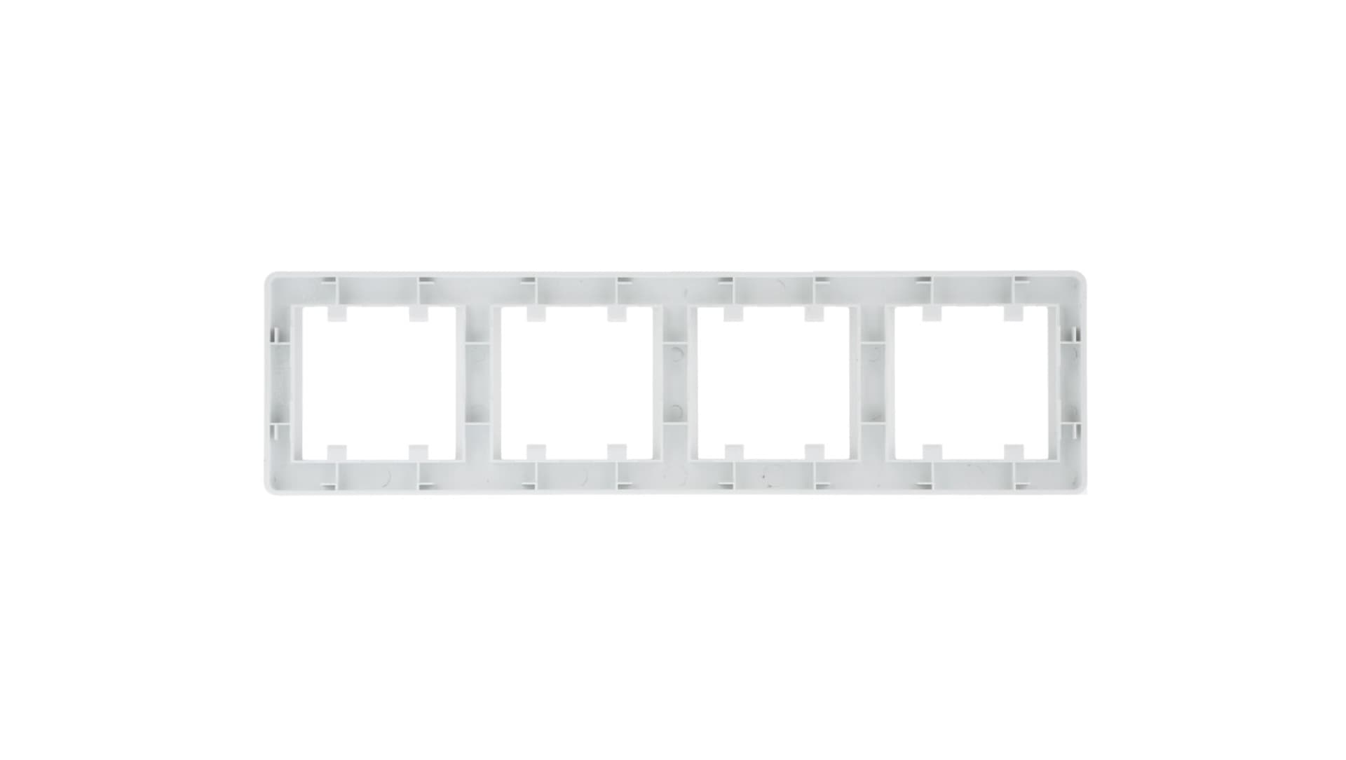 

LUMINA2 Ramka poczwórna pionowa biała WL5140