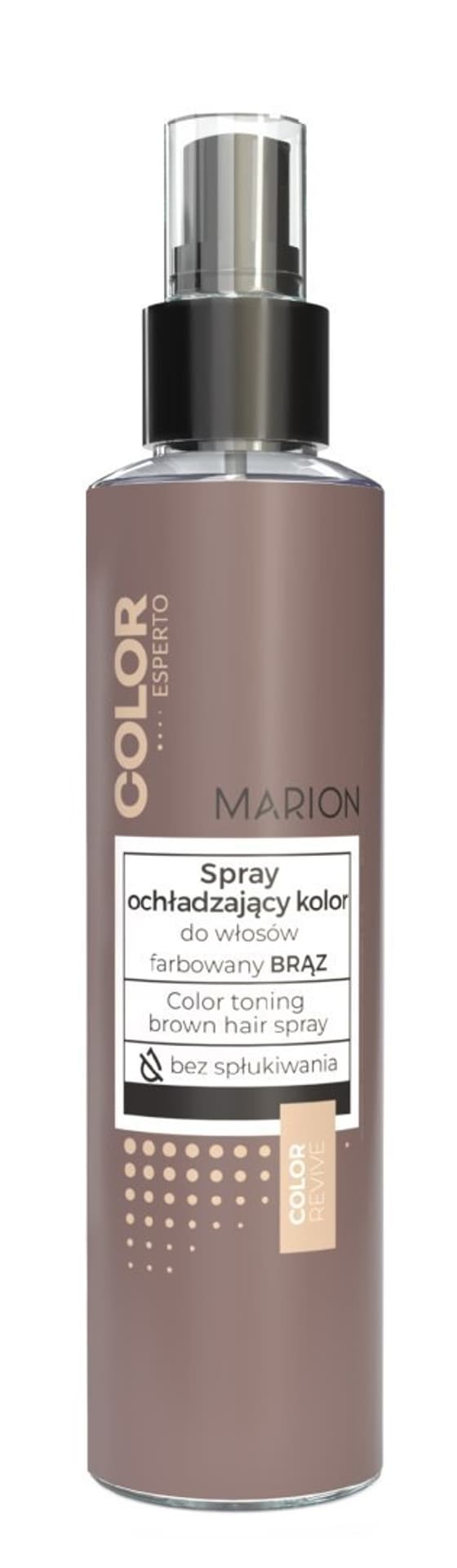 

Marion Color Esperto Spray do włosów ochładzający kolor - farbowany brąz 150ml