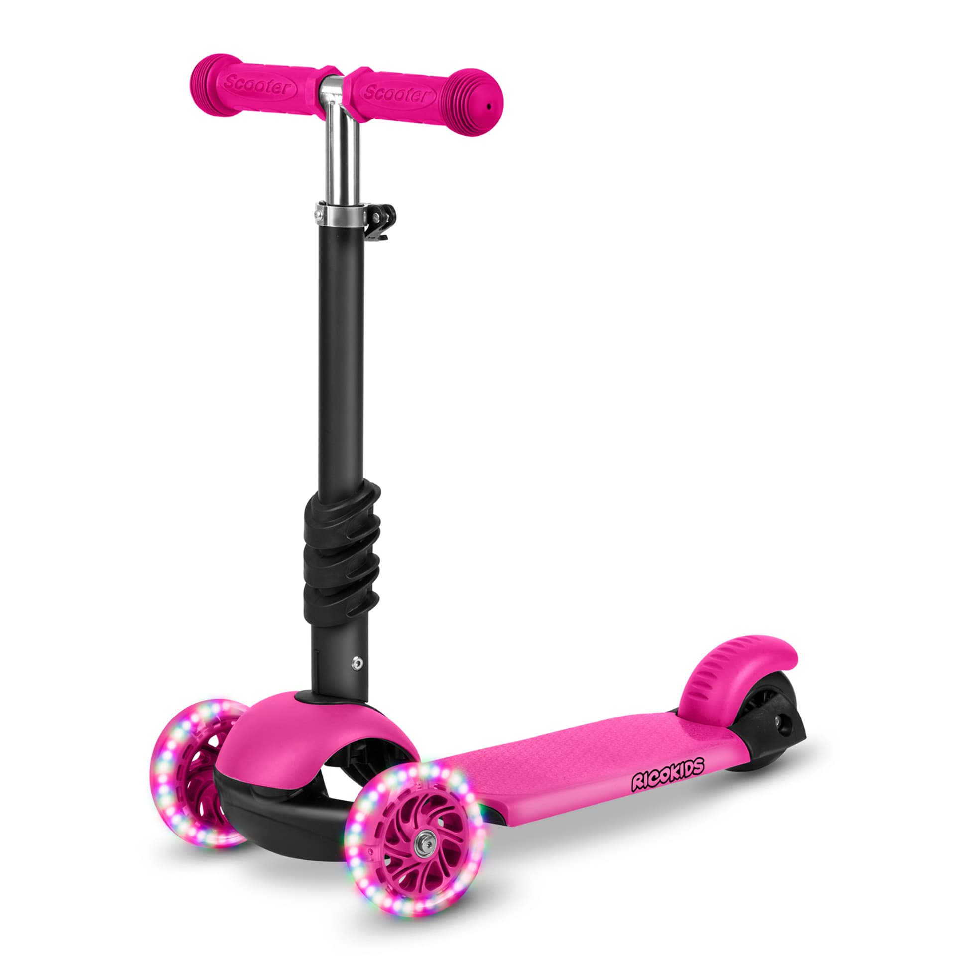 

Hulajnoga trójkołowa Ricokids Buggy - różowa