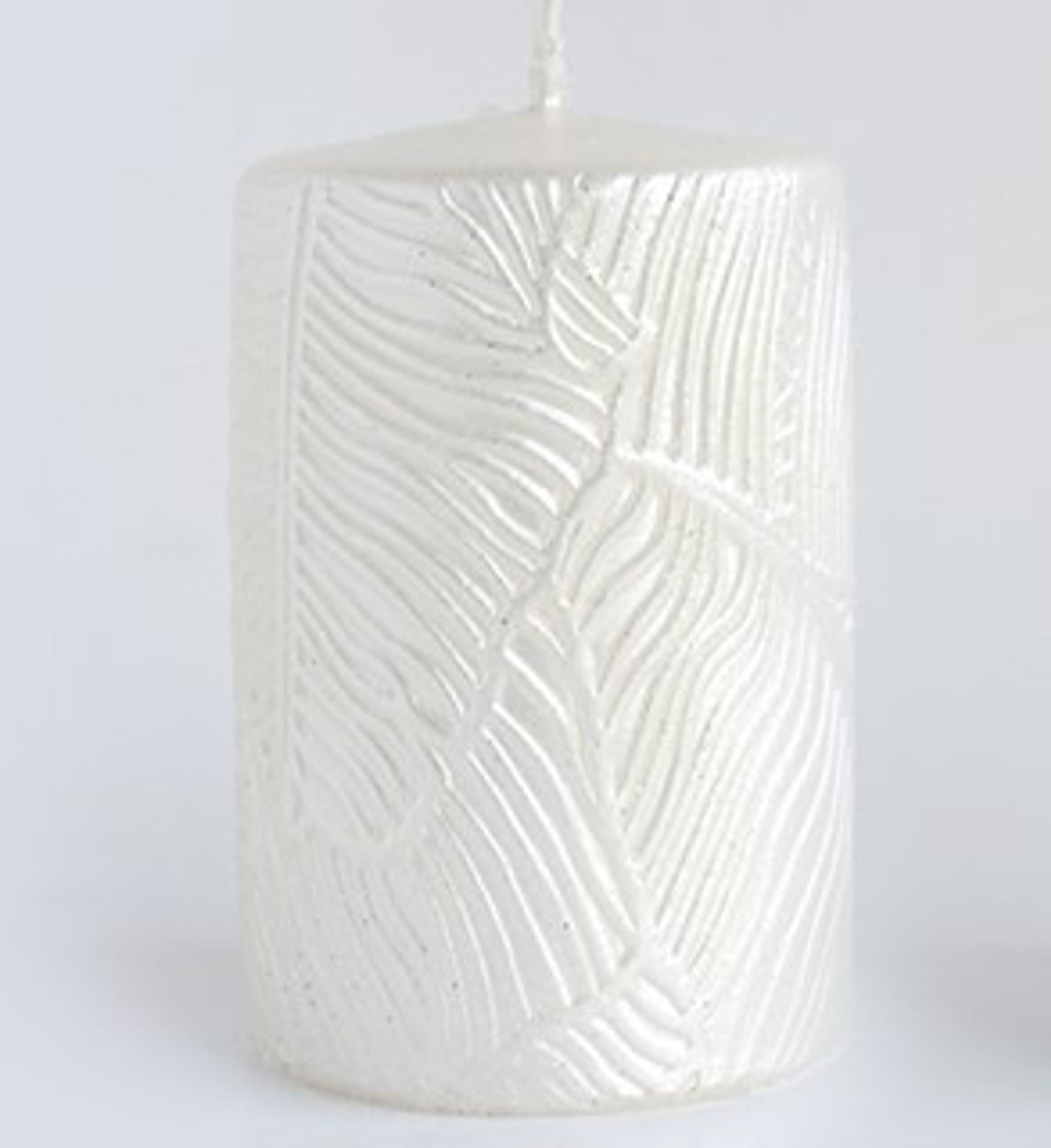 

Świeca TIVANO walec duży 7x17,5cm parafinowa biała