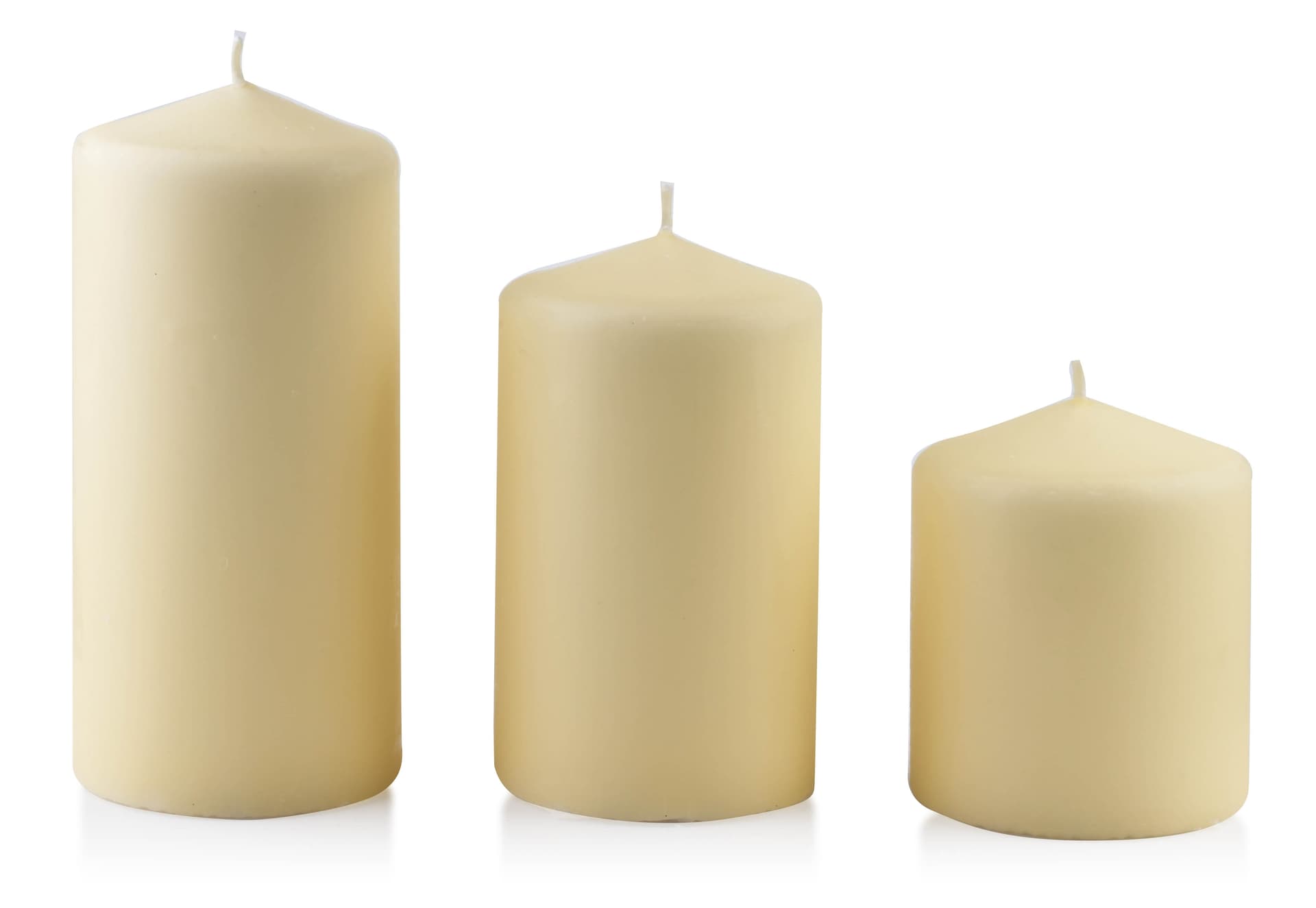 

Świeca CLASSIC CANDLES walec duży 8xh18cm kremowa