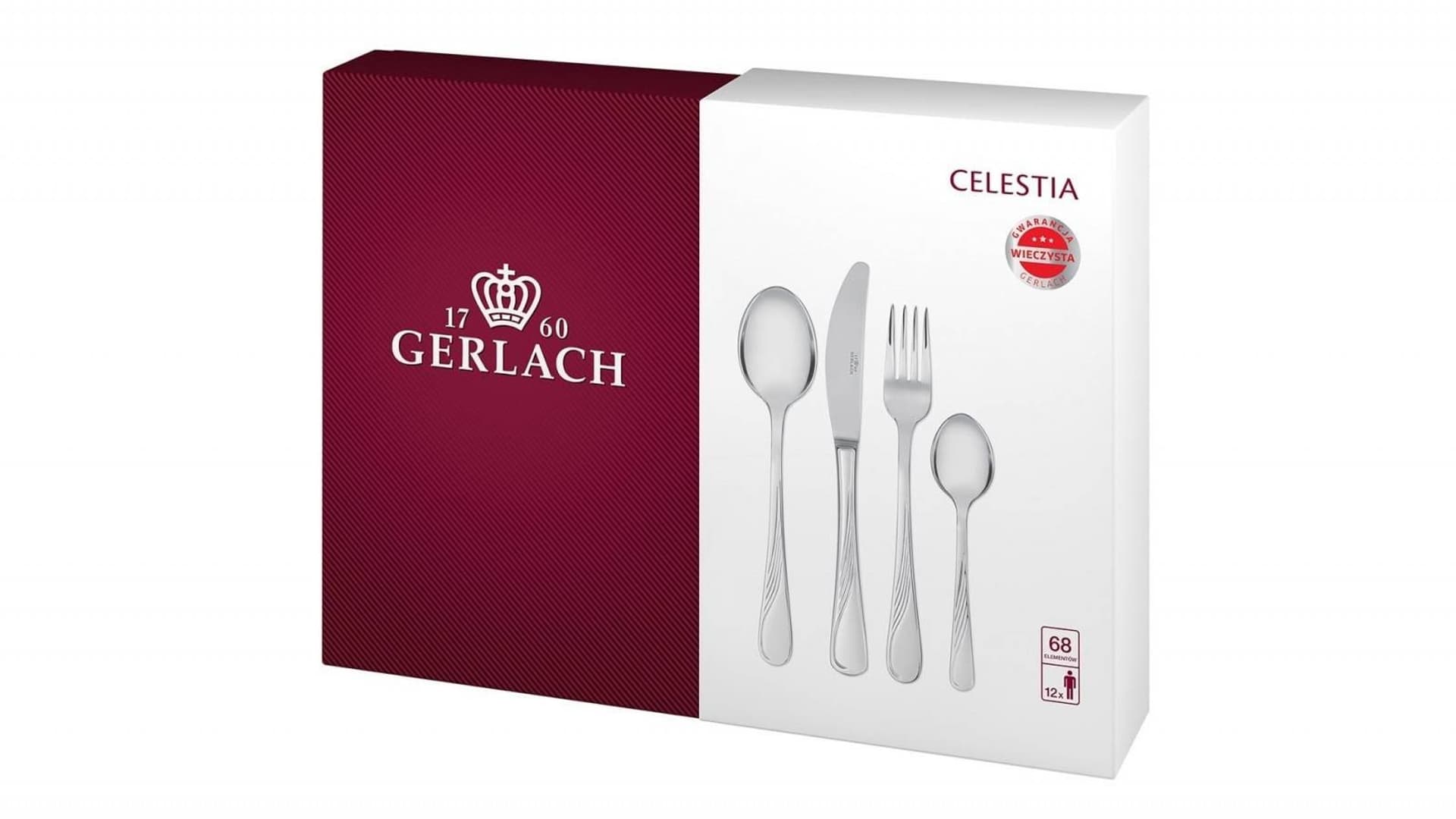 

CELESTIA Komplet 68szt sztućców w pudełku 04AP