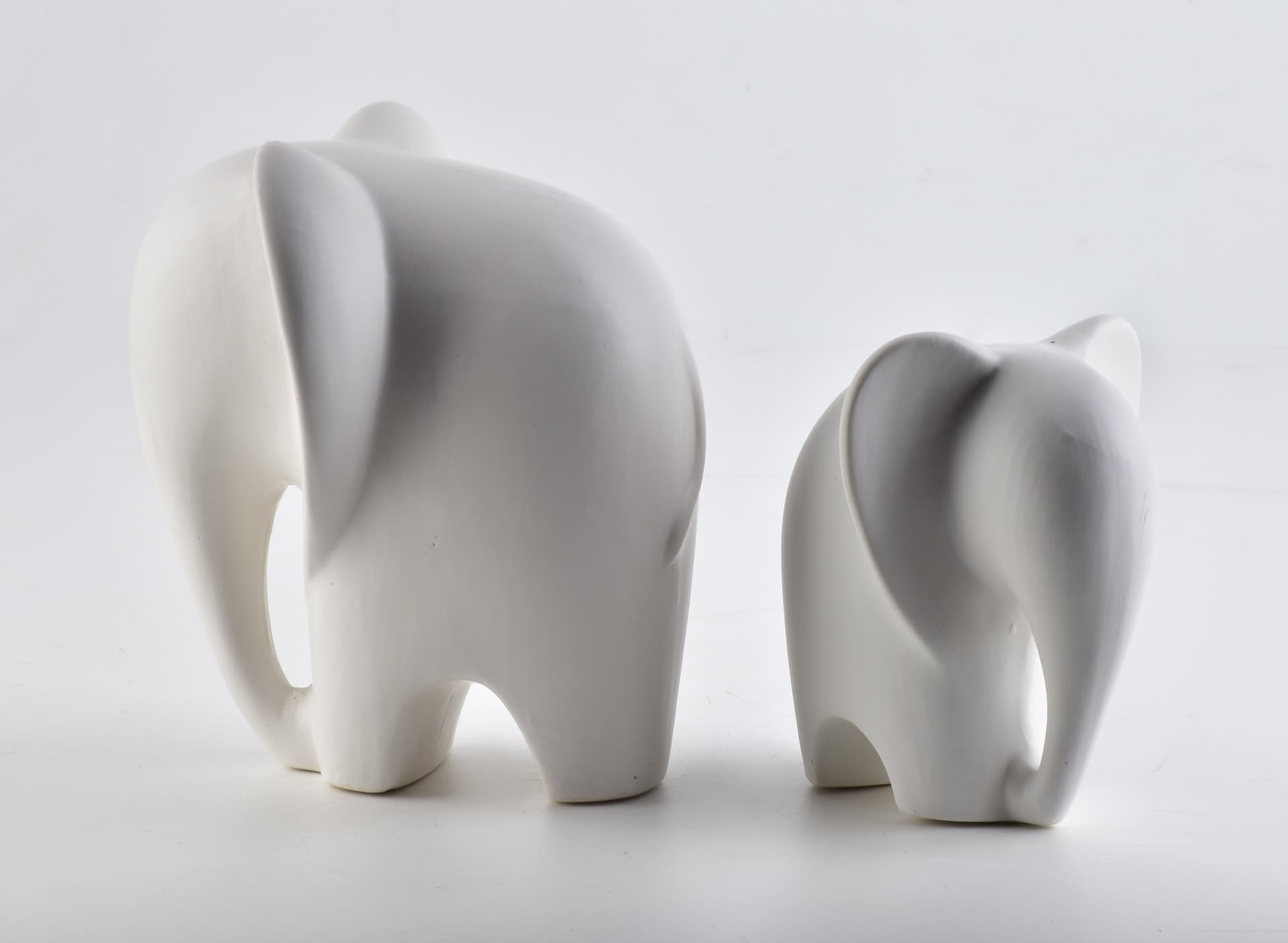 

MIA WHITE Figura słoń 12x9,5xh12cm
