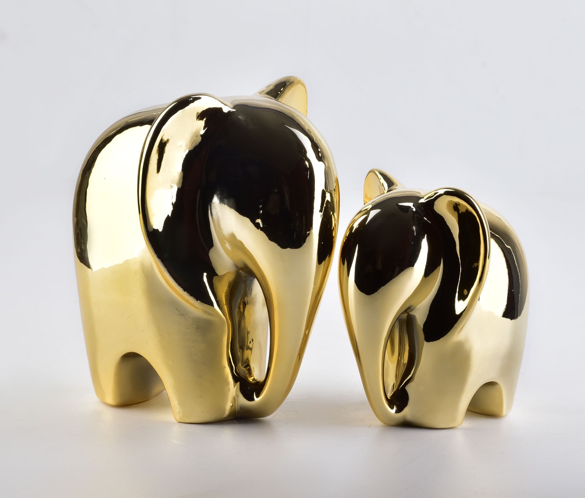 

MIA GOLD Figura słoń 12x9,5xh12cm